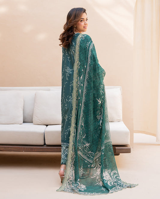 Gardenia Veil Organza Women Clothing - Roheenaz - 2
