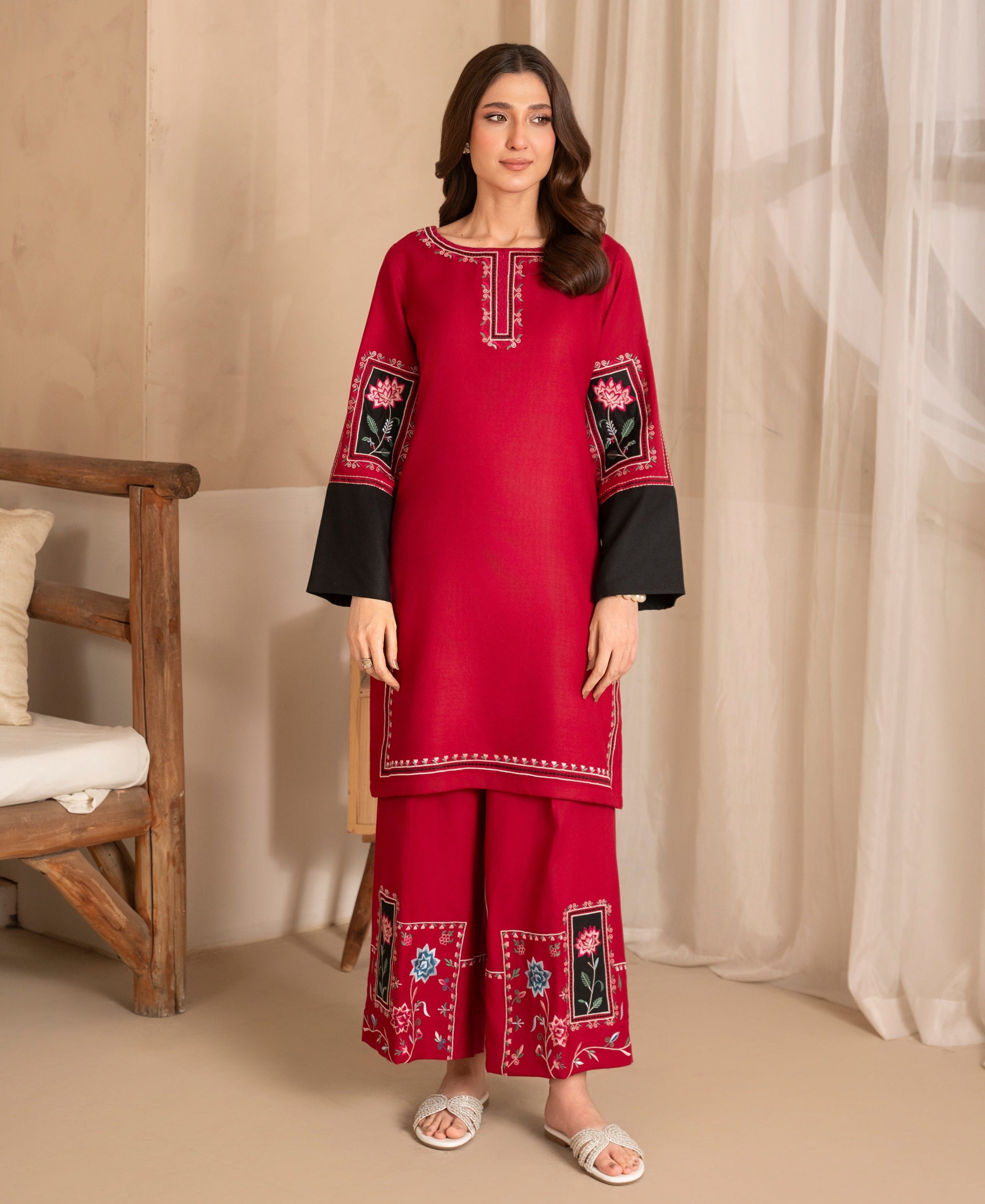 Miraaz Premium Fabric Pakistani Winter Dresses - Sahiba-clothing - 1