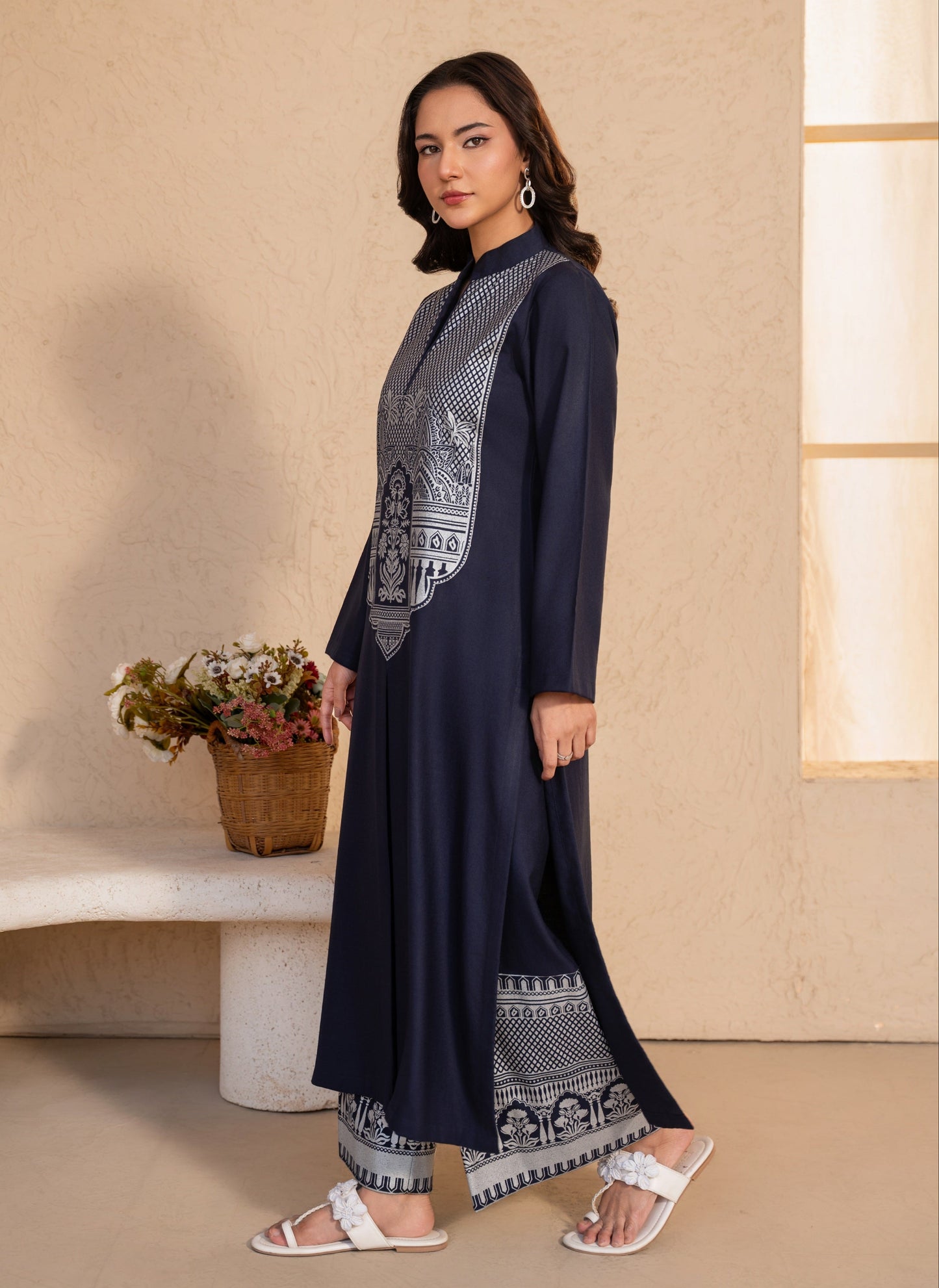 Evara Premium Fabric Pakistani Winter Dresses - Sahiba-clothing - 2
