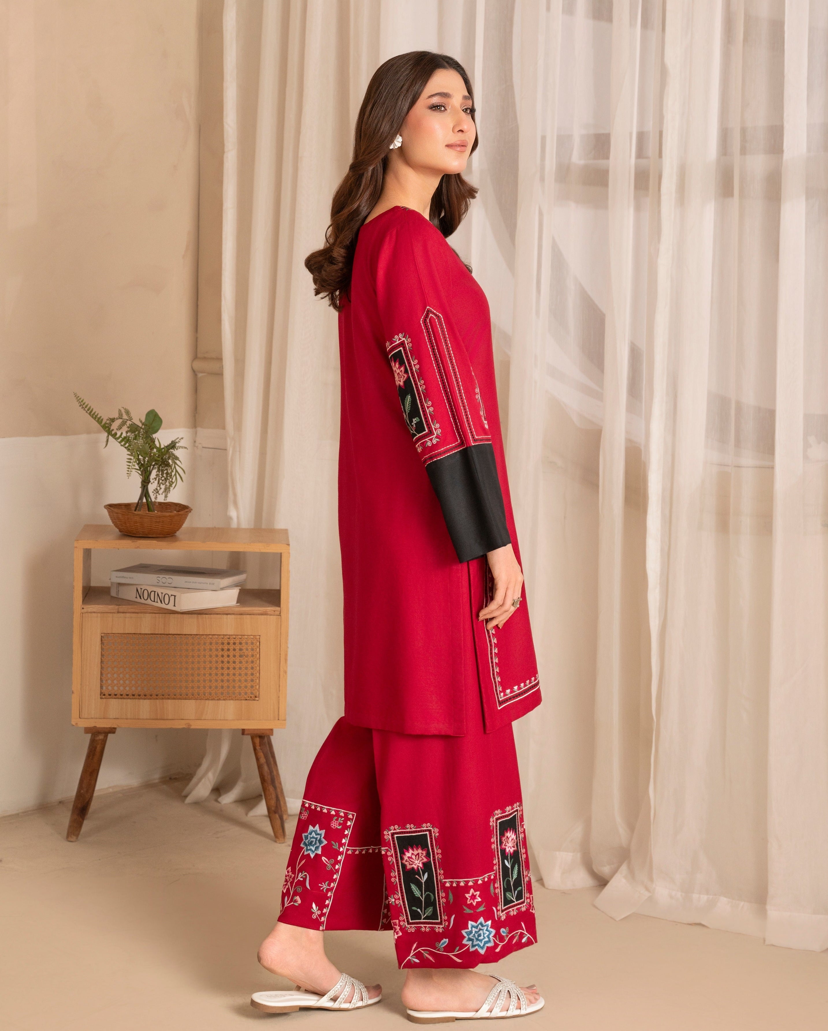 Miraaz Premium Fabric Pakistani Winter Dresses - Sahiba-clothing - 3
