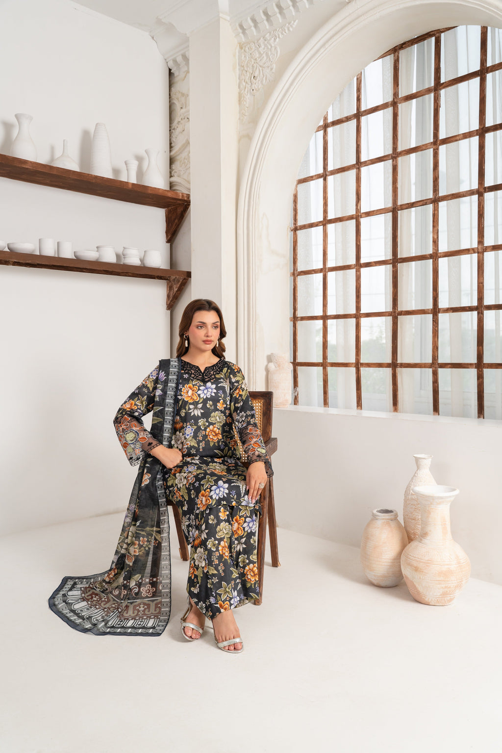 Nysa Premium Fabric Pakistani Summer Dresses - Sahiba-clothing - 6