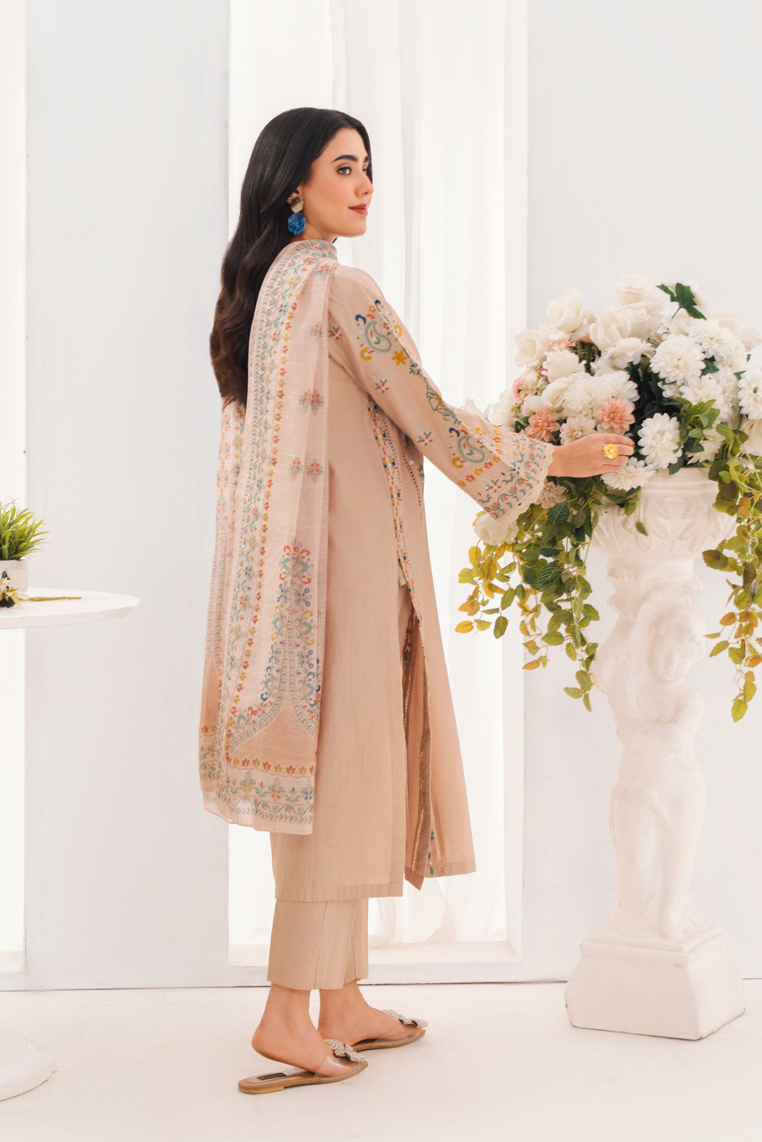 Marasim - Skin Premium Fabric Pakistani Summer Dresses - Sahiba-clothing - 2