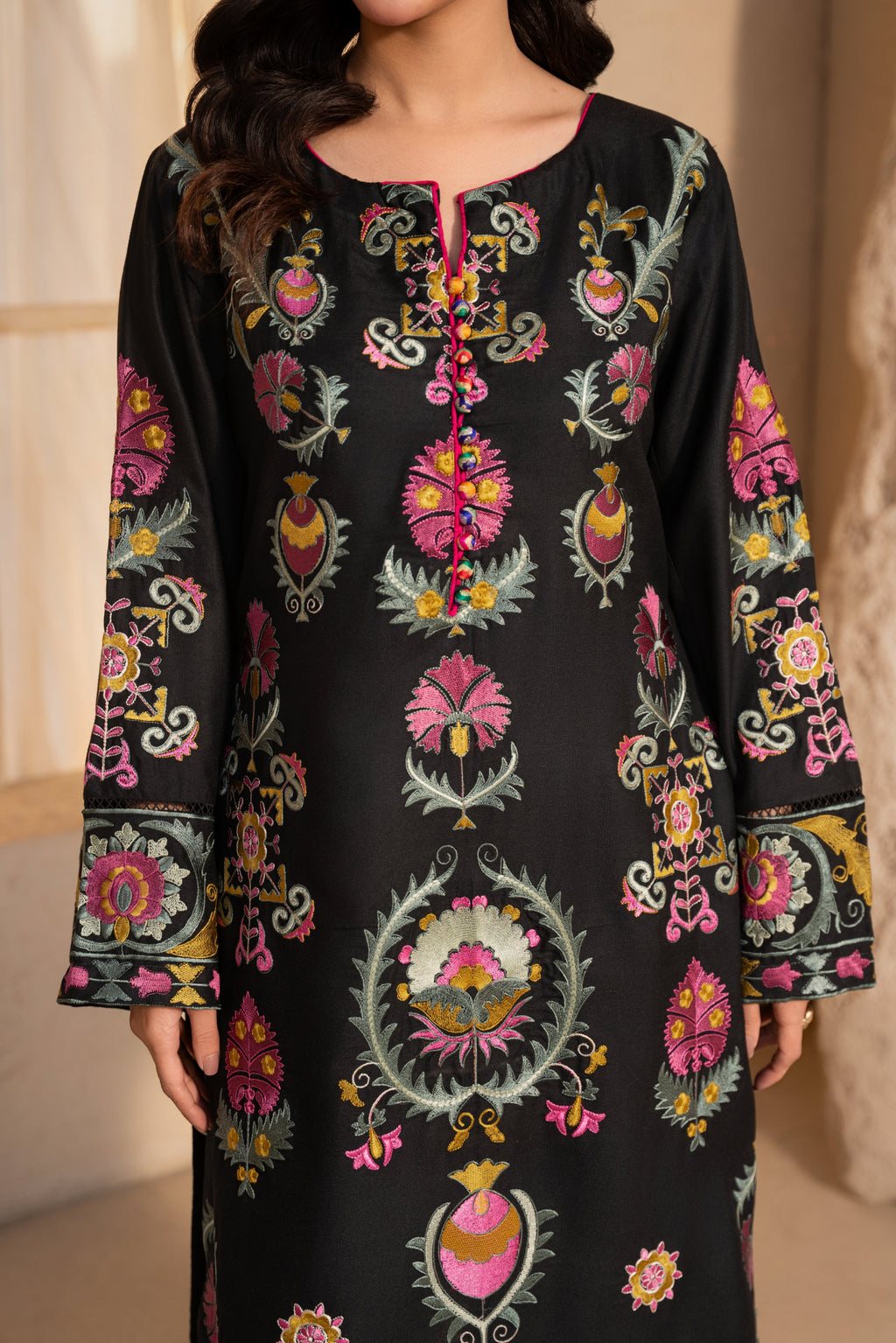 Zaynep Premium Fabric Pakistani Winter Dresses - Sahiba-clothing - 7