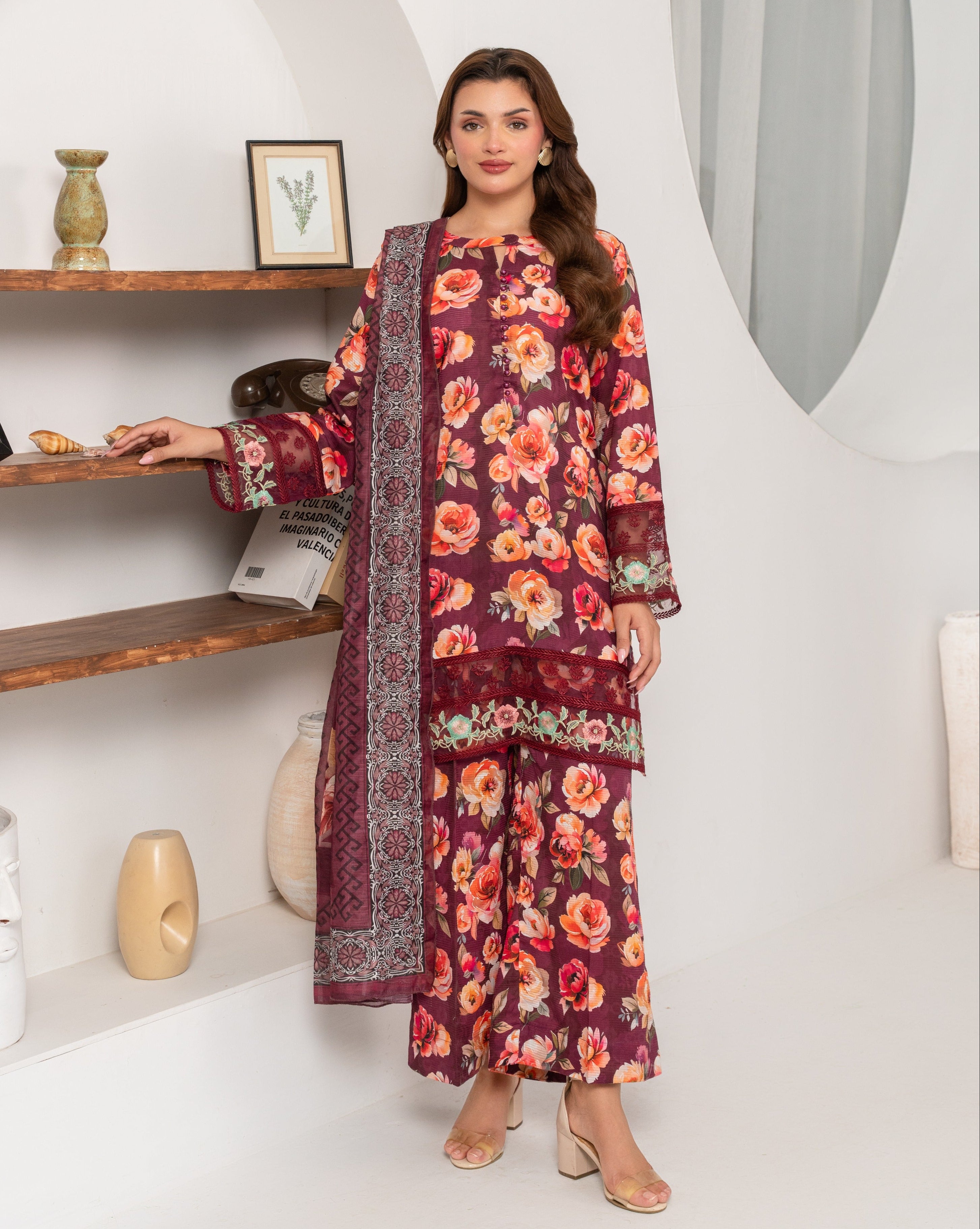 Turbat Premium Fabric Pakistani Summer Dresses - Sahiba-clothing - 1