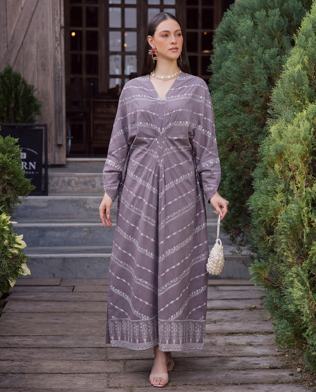 Ford Purple Premium Fabric Pakistani Summer Dresses - Sahiba-clothing - 6