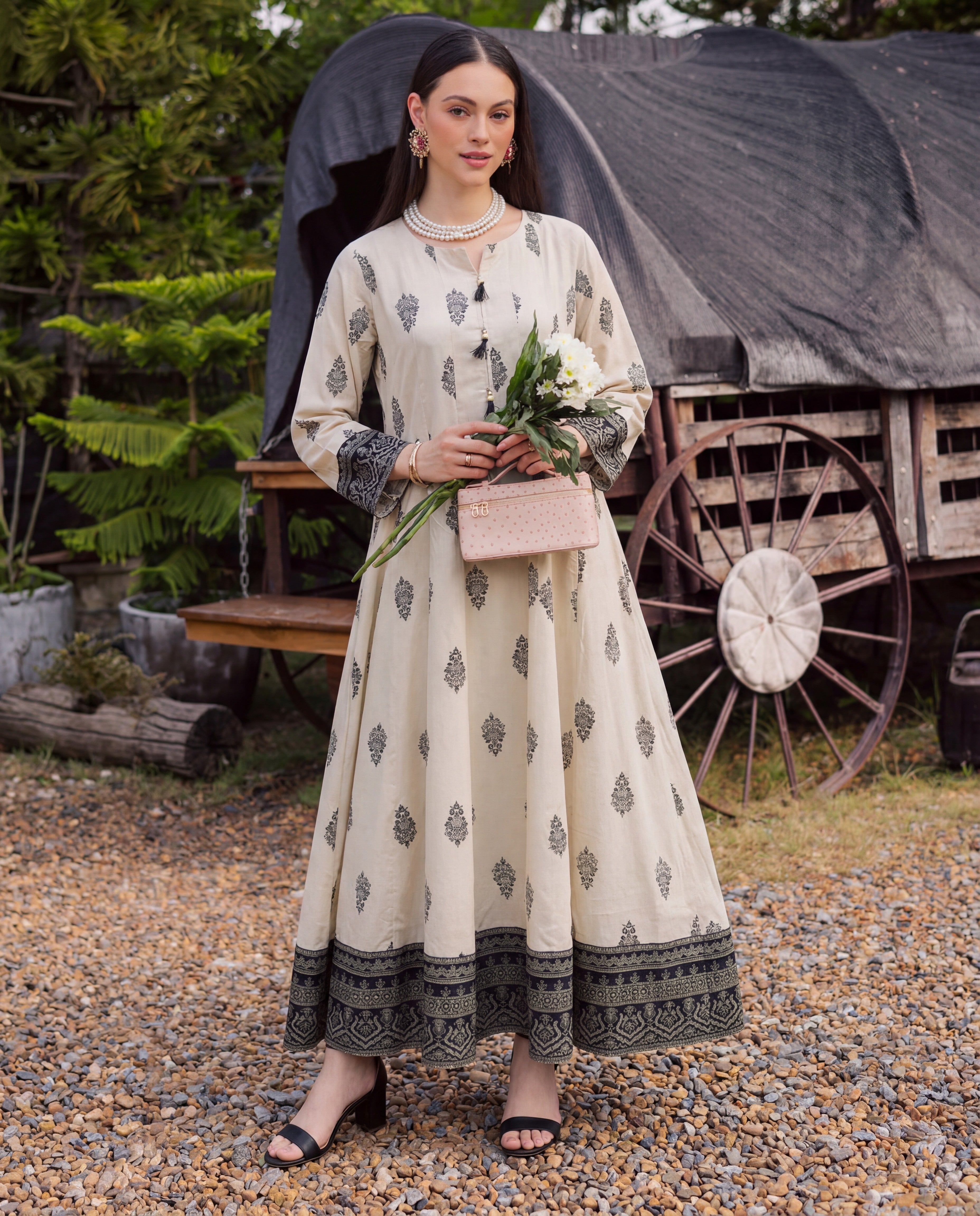 Daniela Premium Fabric Pakistani Winter Dresses - Sahiba-clothing - 4
