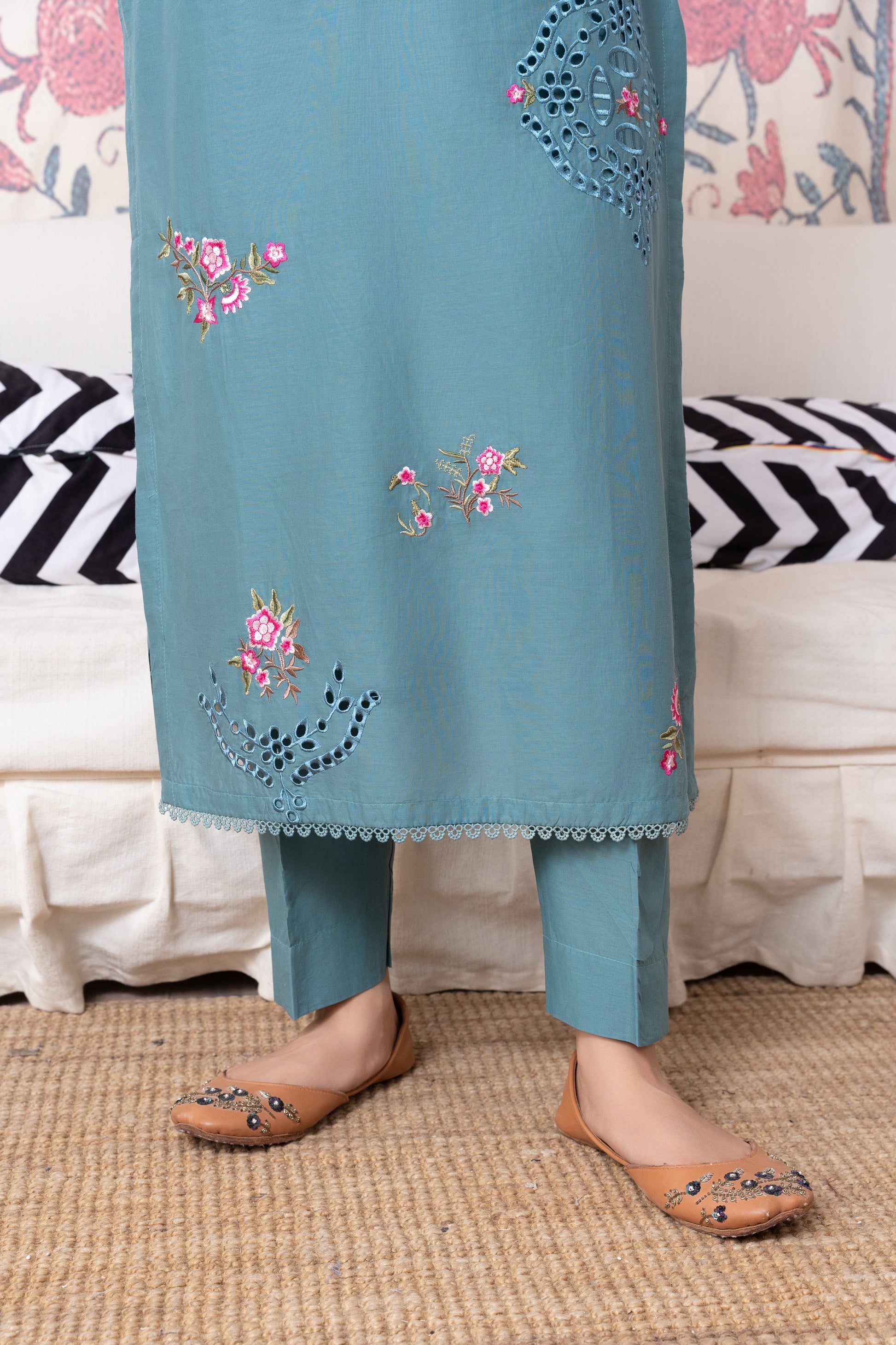 Wave Premium Fabric Pakistani Summer Dresses - Sahiba-clothing - 6