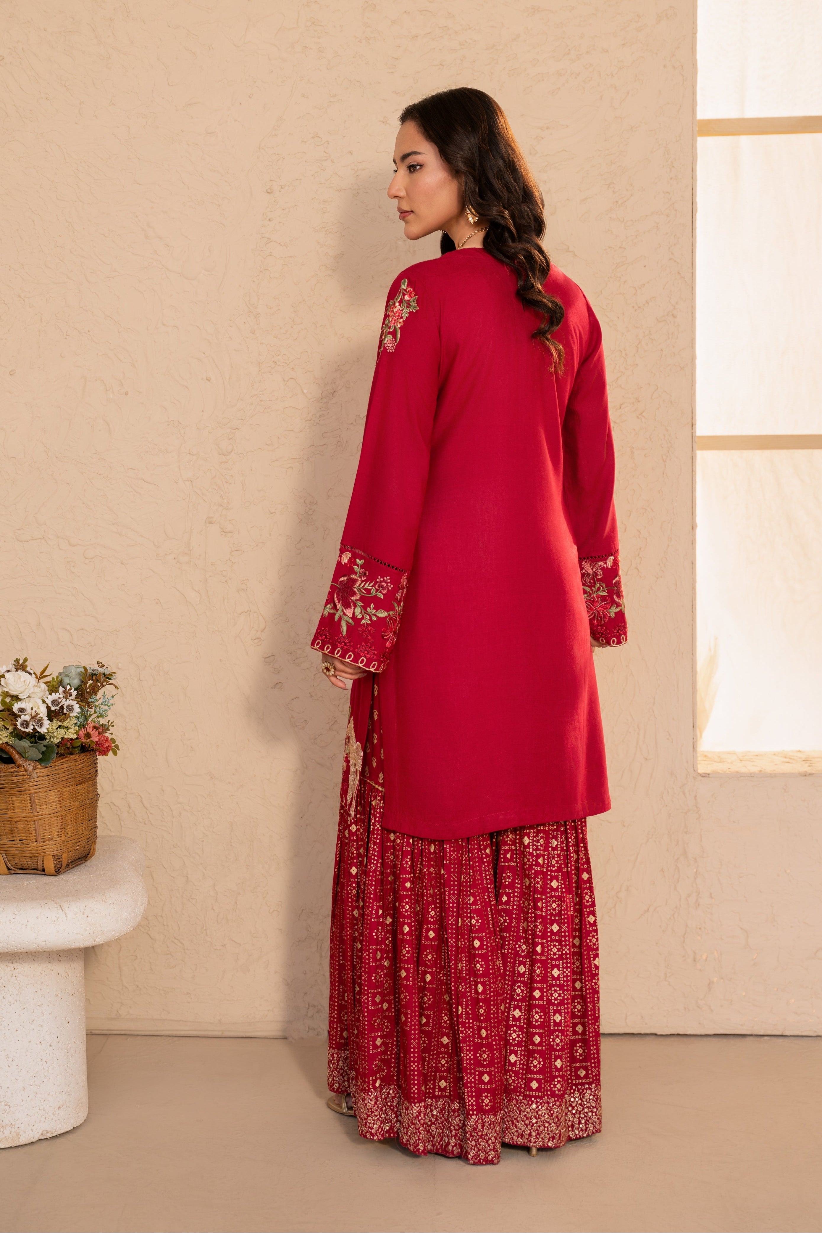 Mehzeen Premium Fabric Pakistani Winter Dresses - Sahiba-clothing - 2
