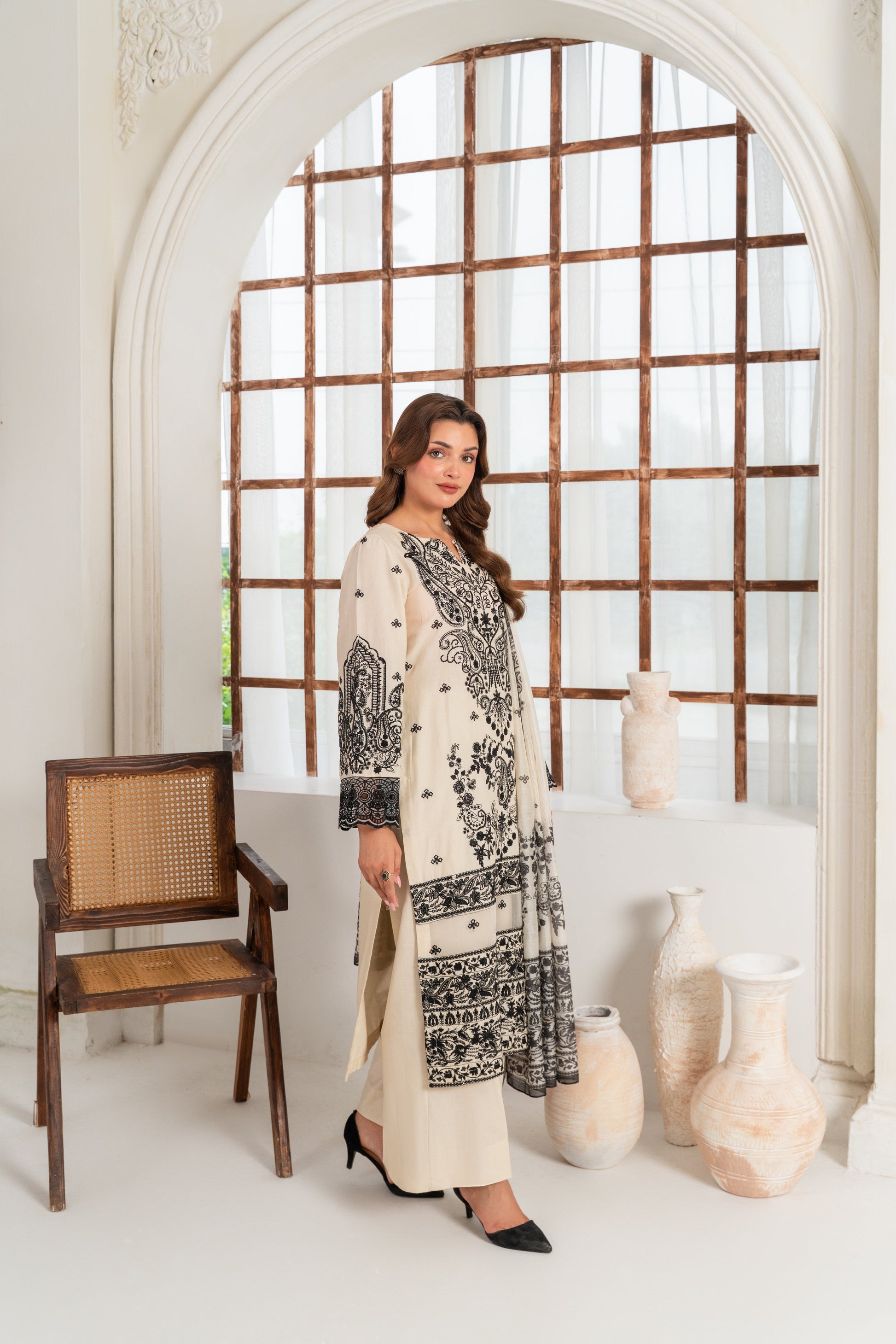 Marwah Premium Fabric Pakistani Summer Dresses - Sahiba-clothing - 7