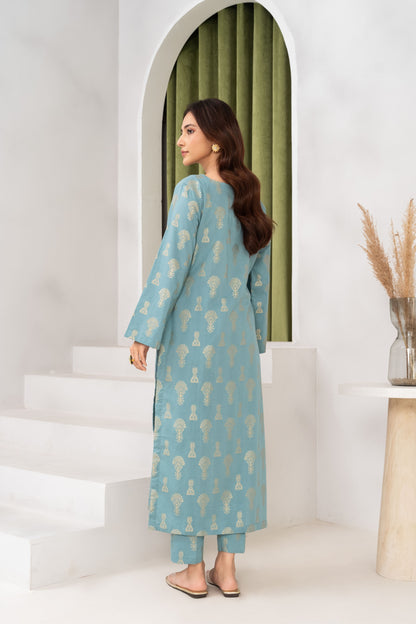 Gulnaaz - Blue Premium Fabric Pakistani Summer Dresses - Sahiba-clothing - 6