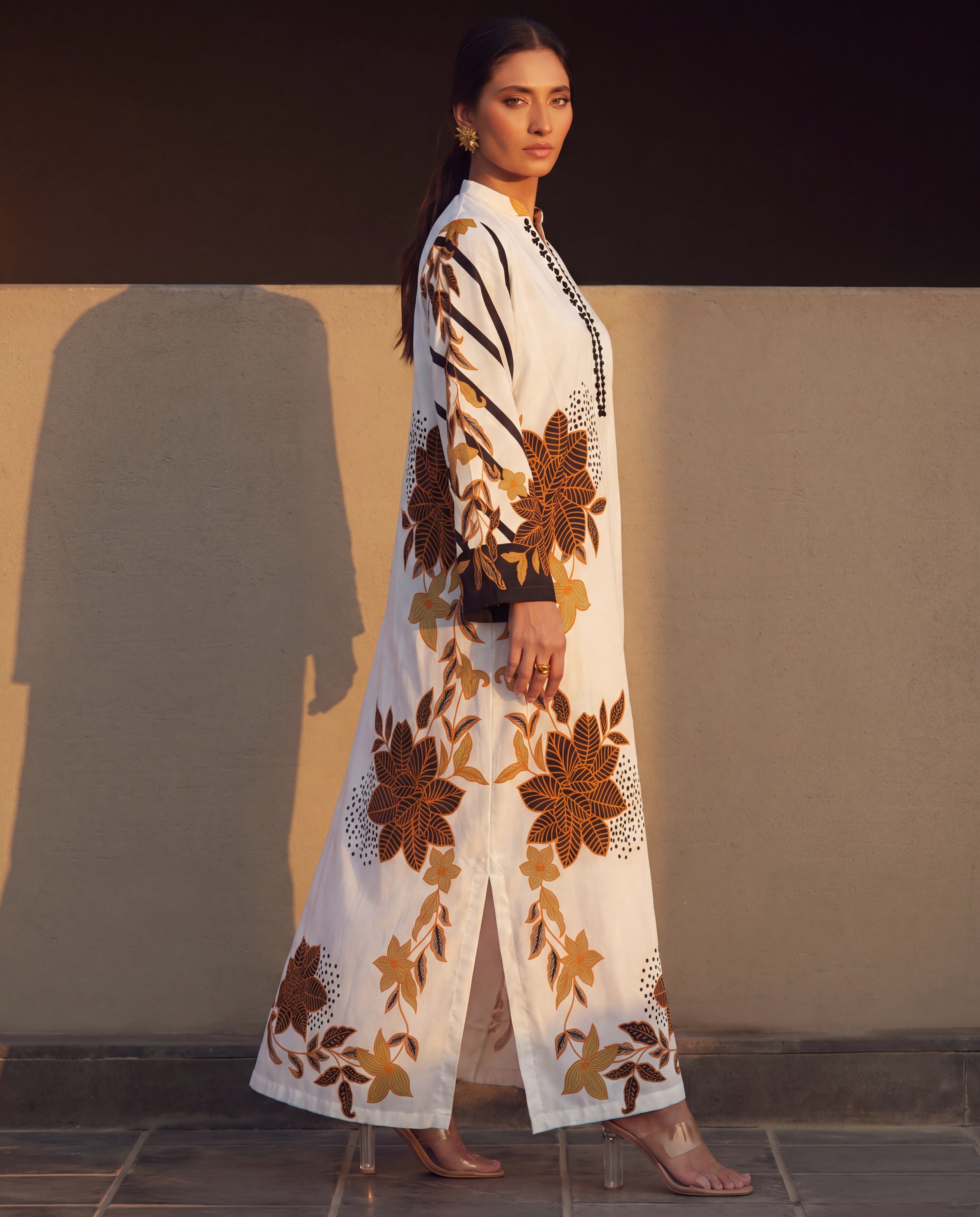 Bahar-e-Safed Premium Fabric Pakistani Summer Dresses - Sahiba-clothing - 4