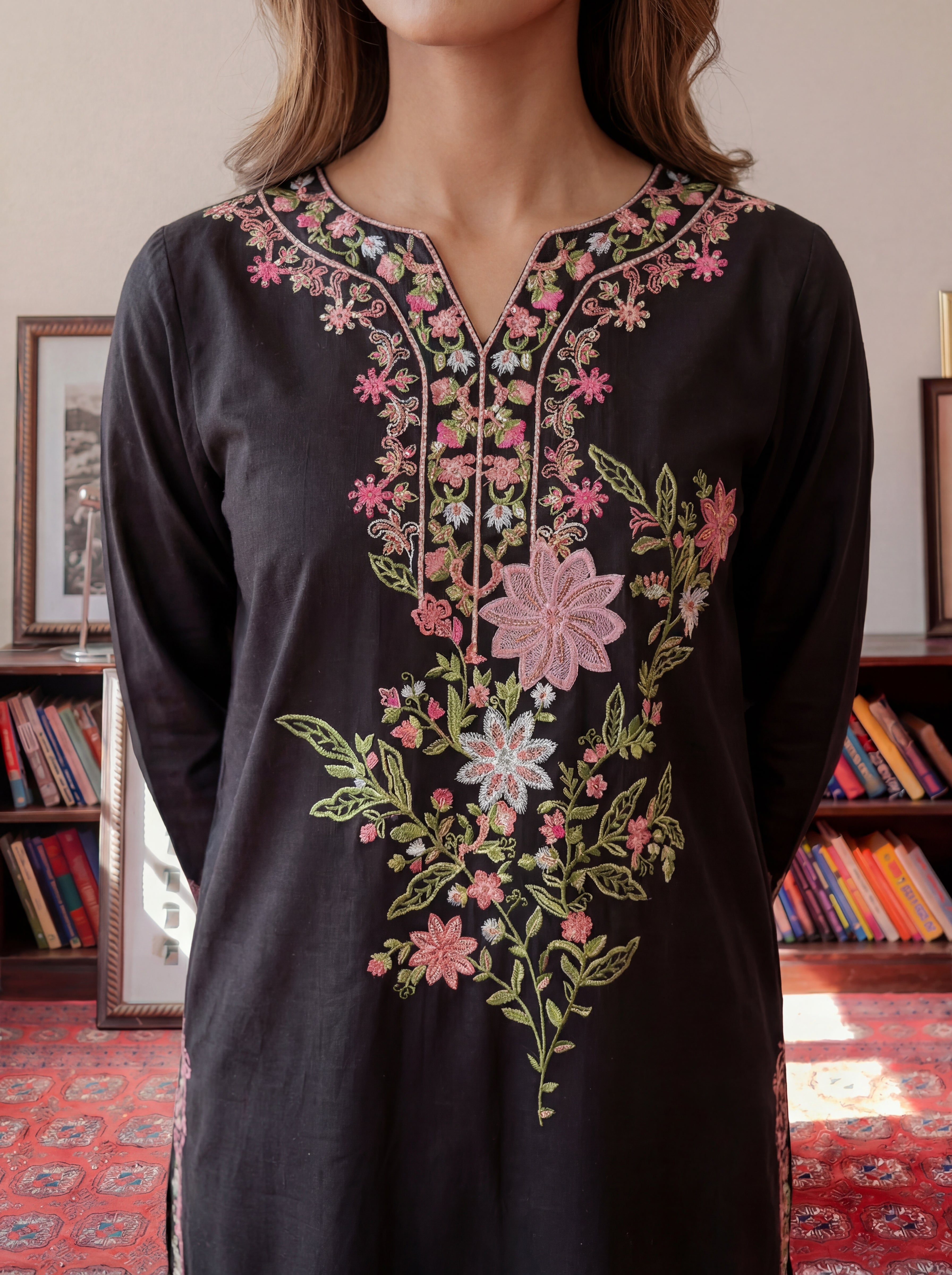 Zehraab Premium Fabric Pakistani Winter Dresses - Sahiba-clothing - 2