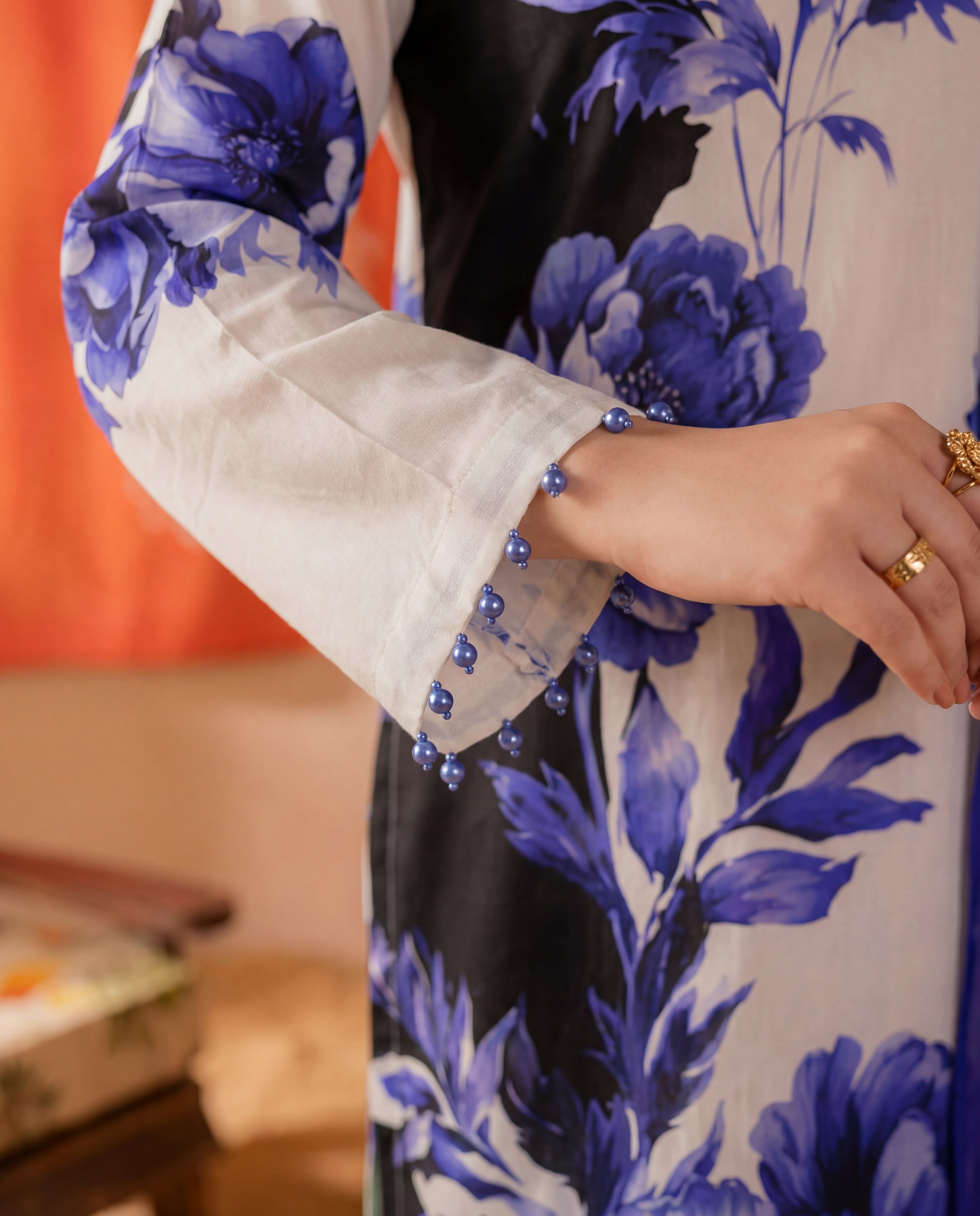 Rangeen Premium Fabric Pakistani Summer Dresses - Sahiba-clothing - 5