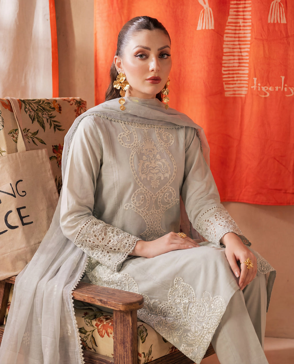 Fine Premium Fabric Pakistani Summer Dresses - Sahiba-clothing - 2