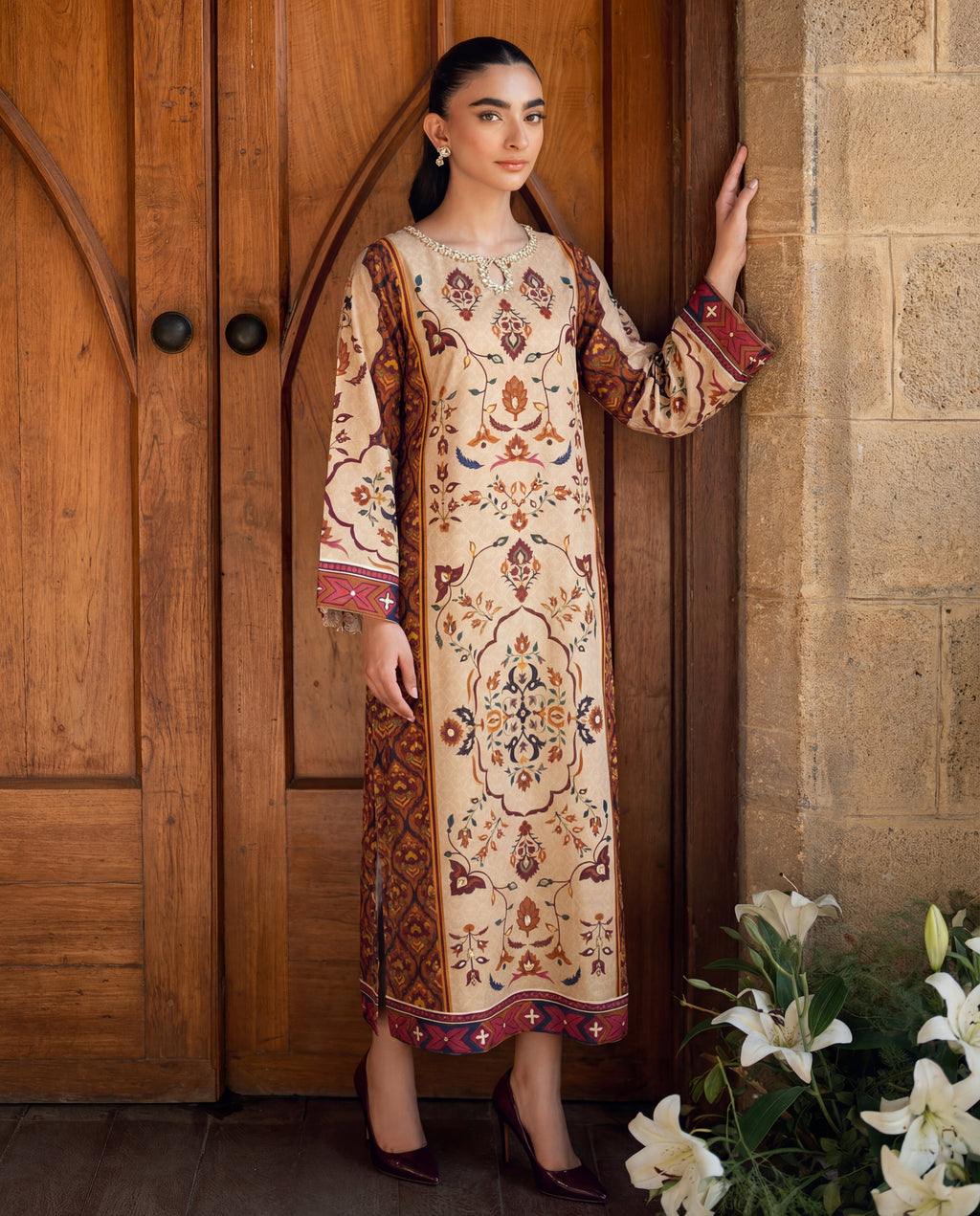 Zehlia Premium Fabric Pakistani Summer Dresses - Sahiba-clothing - 6