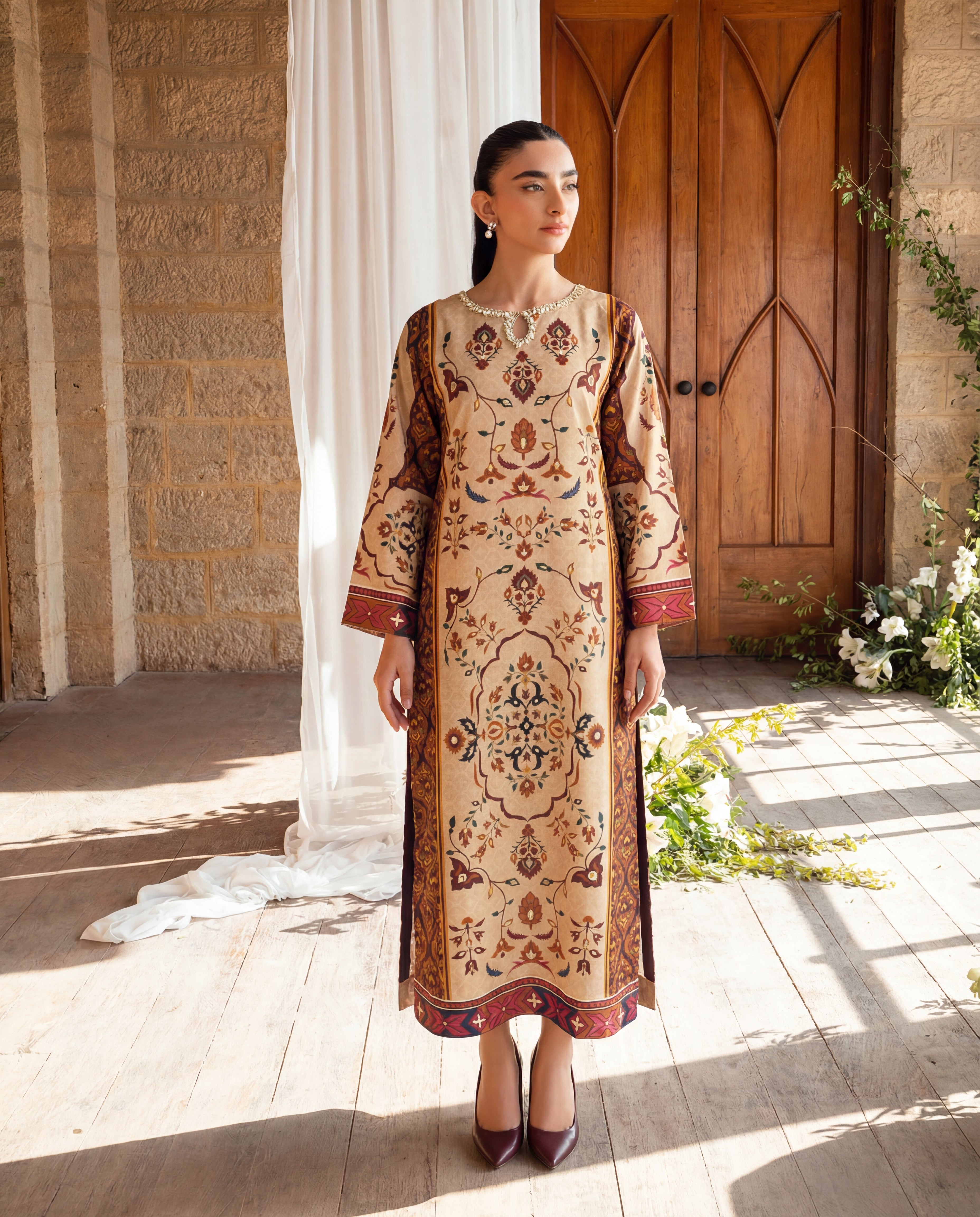 Zehlia Premium Fabric Pakistani Summer Dresses - Sahiba-clothing - 3