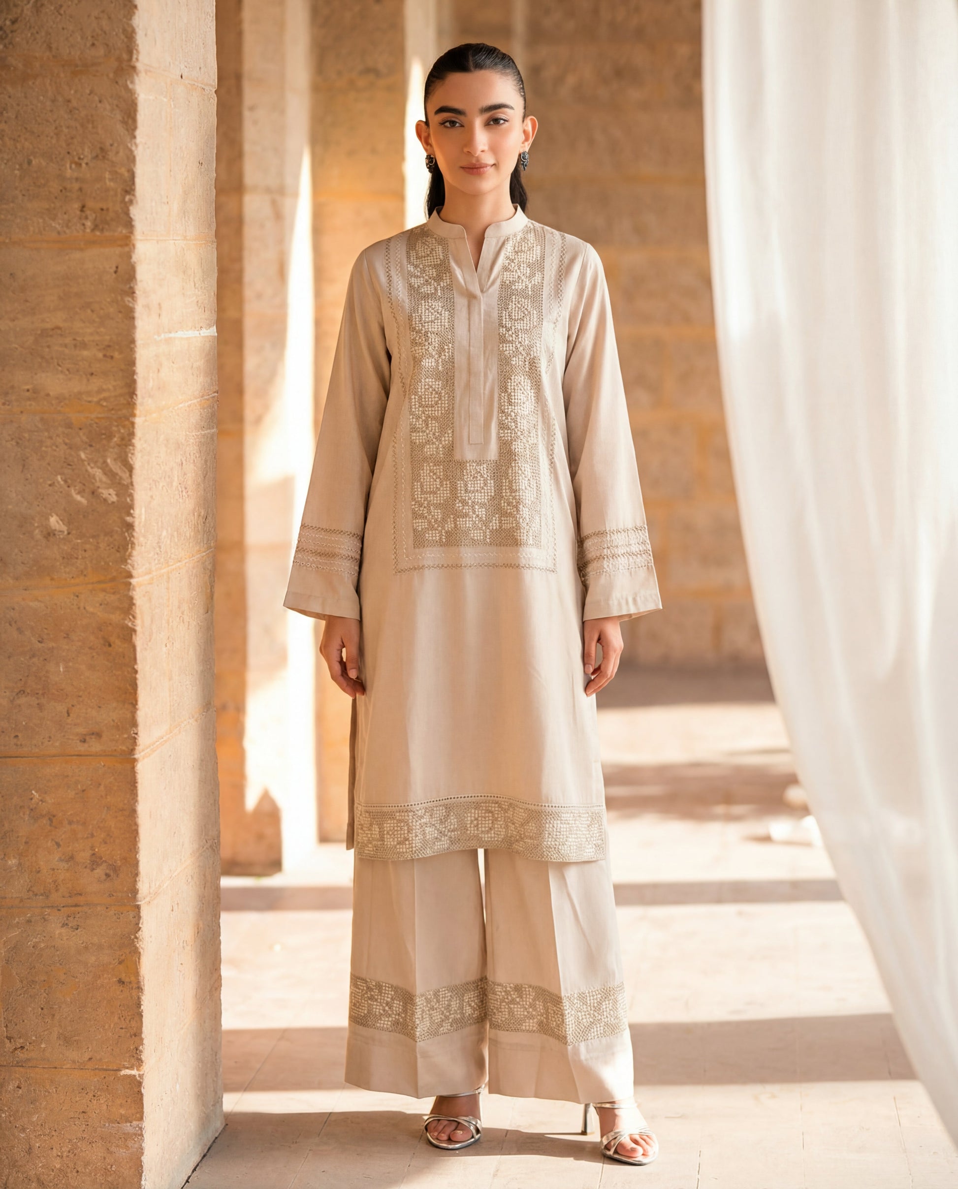 Rangrez Jawa Premium Fabric Pakistani Winter Dresses - Sahiba-clothing - 1