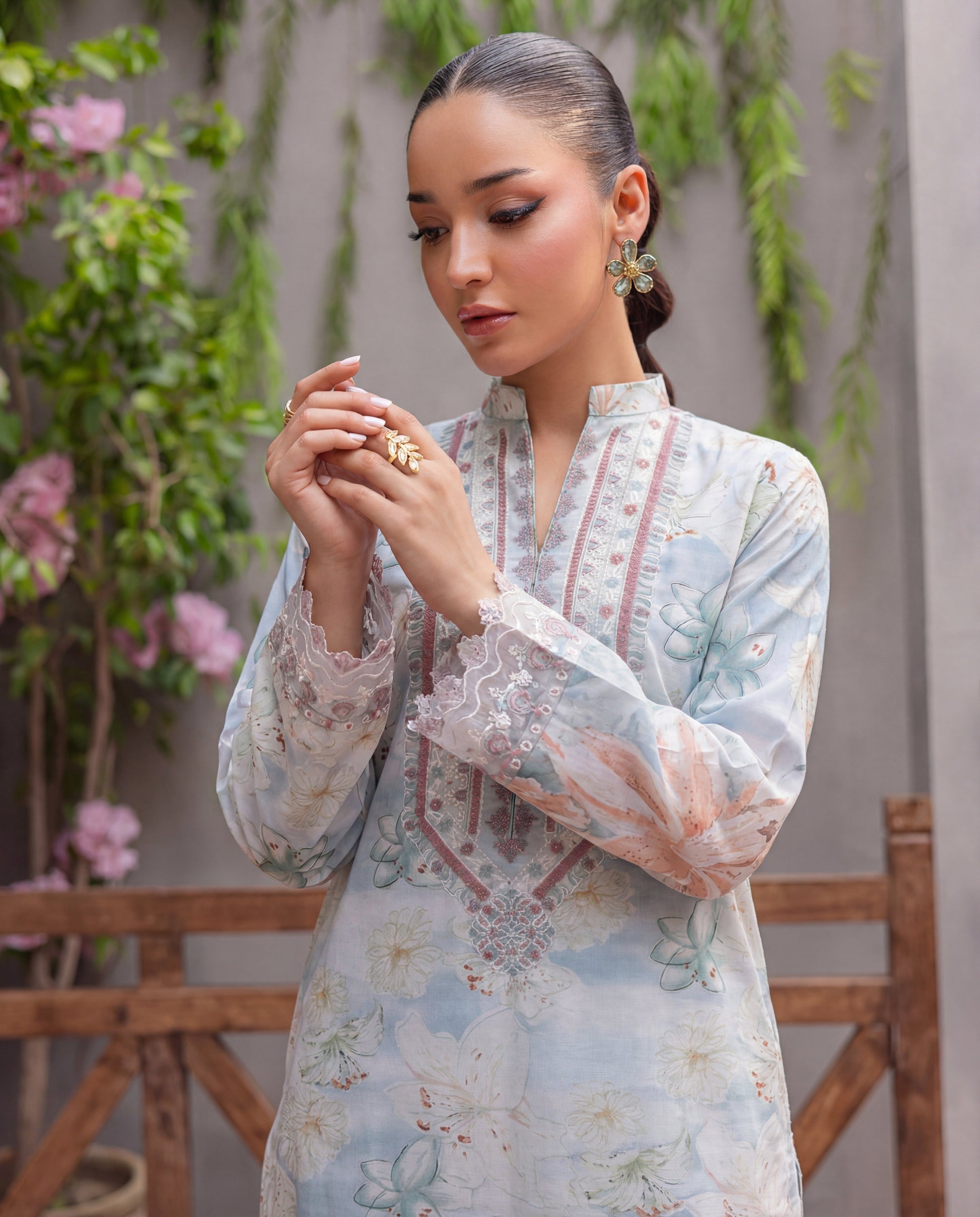 Pure Premium Fabric Pakistani Summer Dresses - Sahiba-clothing - 8