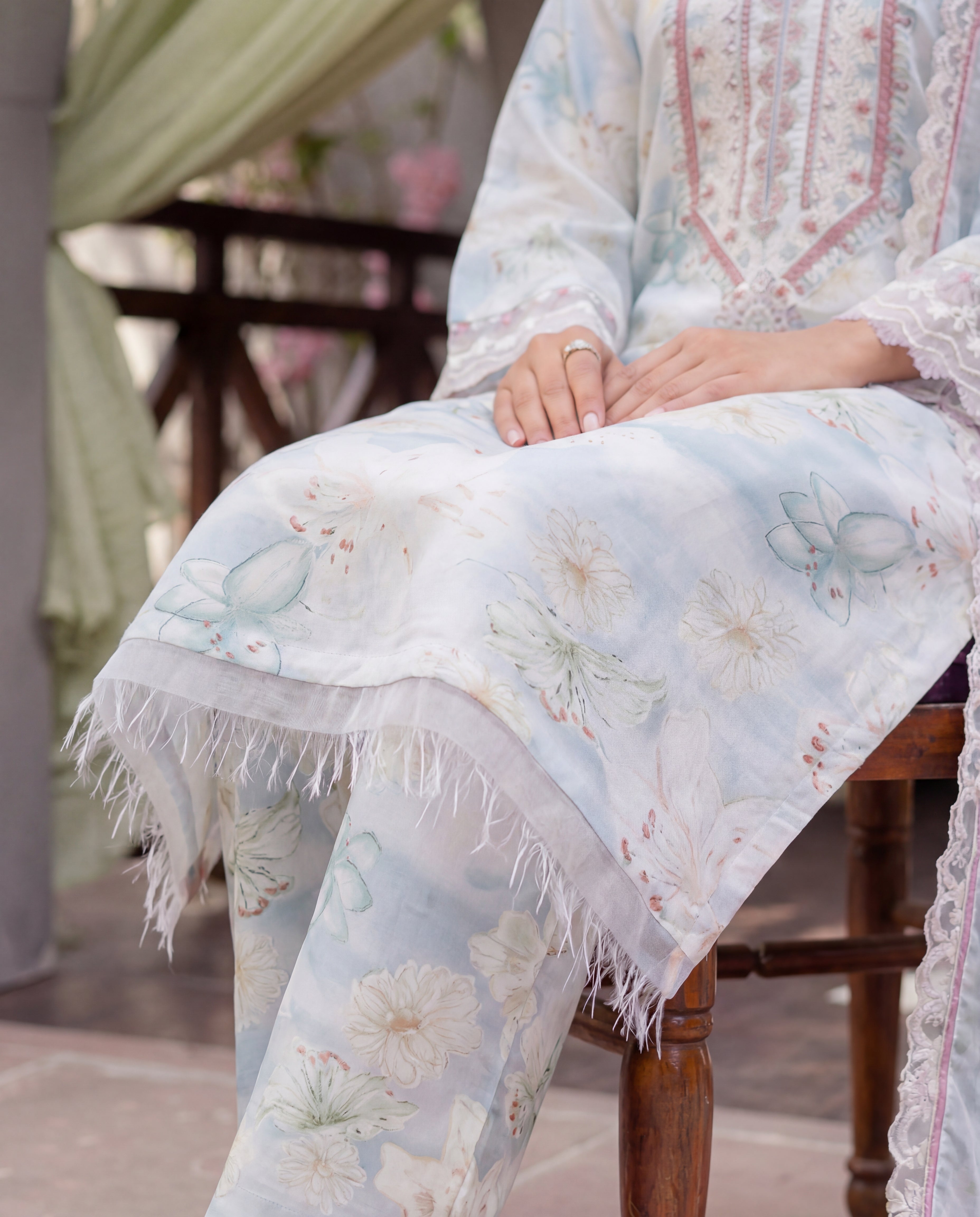 Pure Premium Fabric Pakistani Summer Dresses - Sahiba-clothing - 4