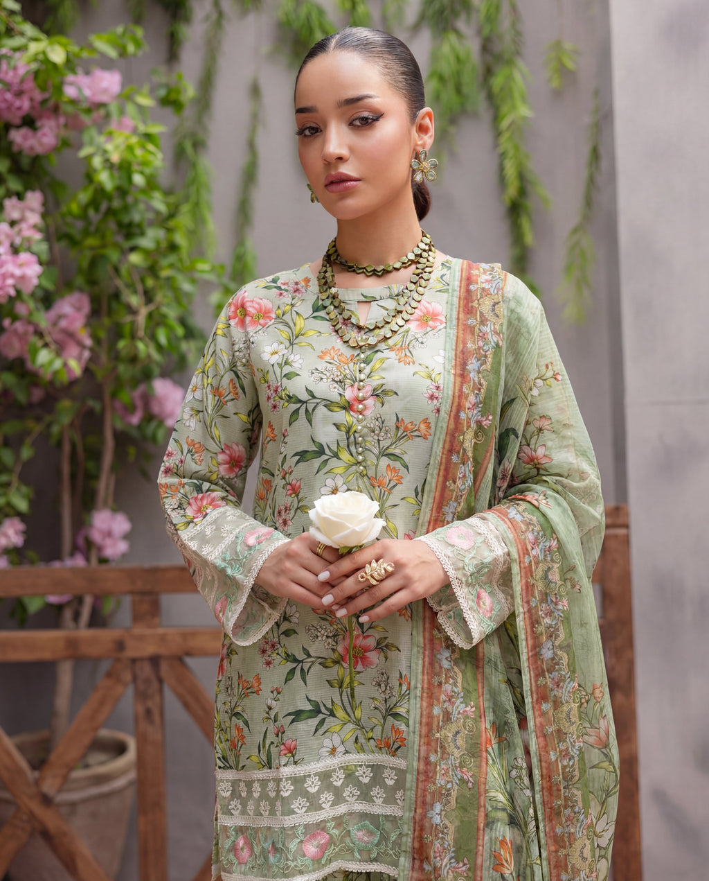 Habaab Premium Fabric Pakistani Summer Dresses - Sahiba-clothing - 6