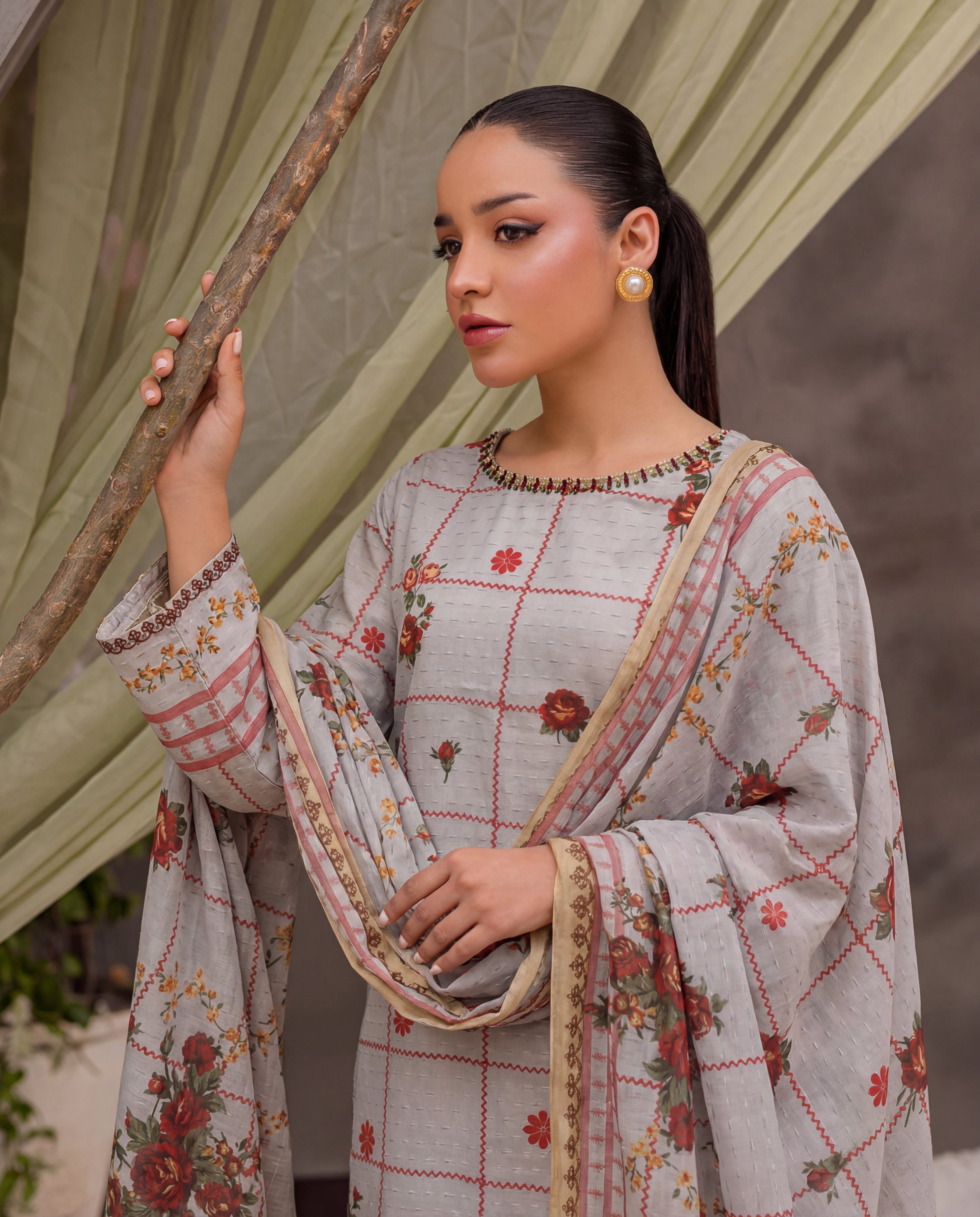 Mithi Premium Fabric Pakistani Summer Dresses - Sahiba-clothing - 7