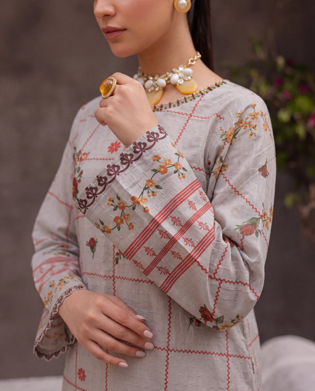Mithi Premium Fabric Pakistani Summer Dresses - Sahiba-clothing - 4