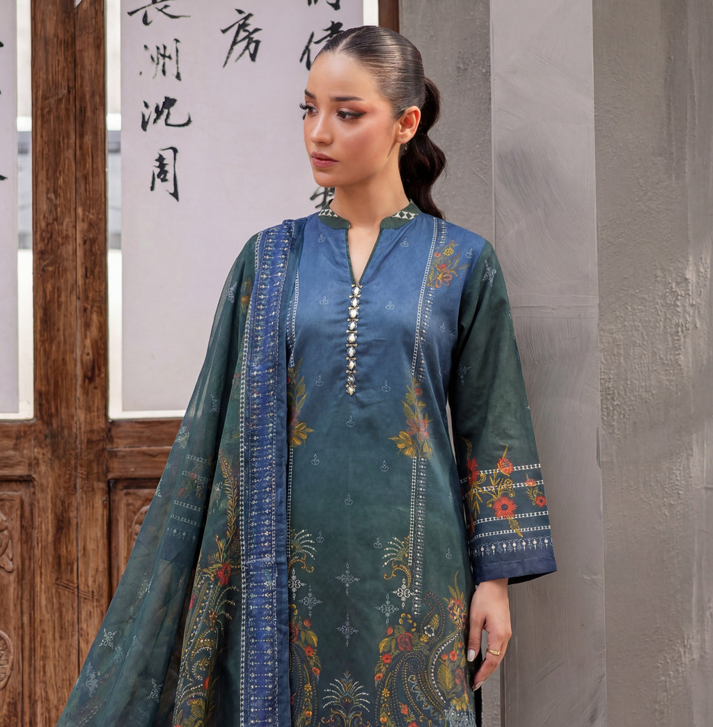 Farheen Premium Fabric Pakistani Summer Dresses - Sahiba-clothing - 6