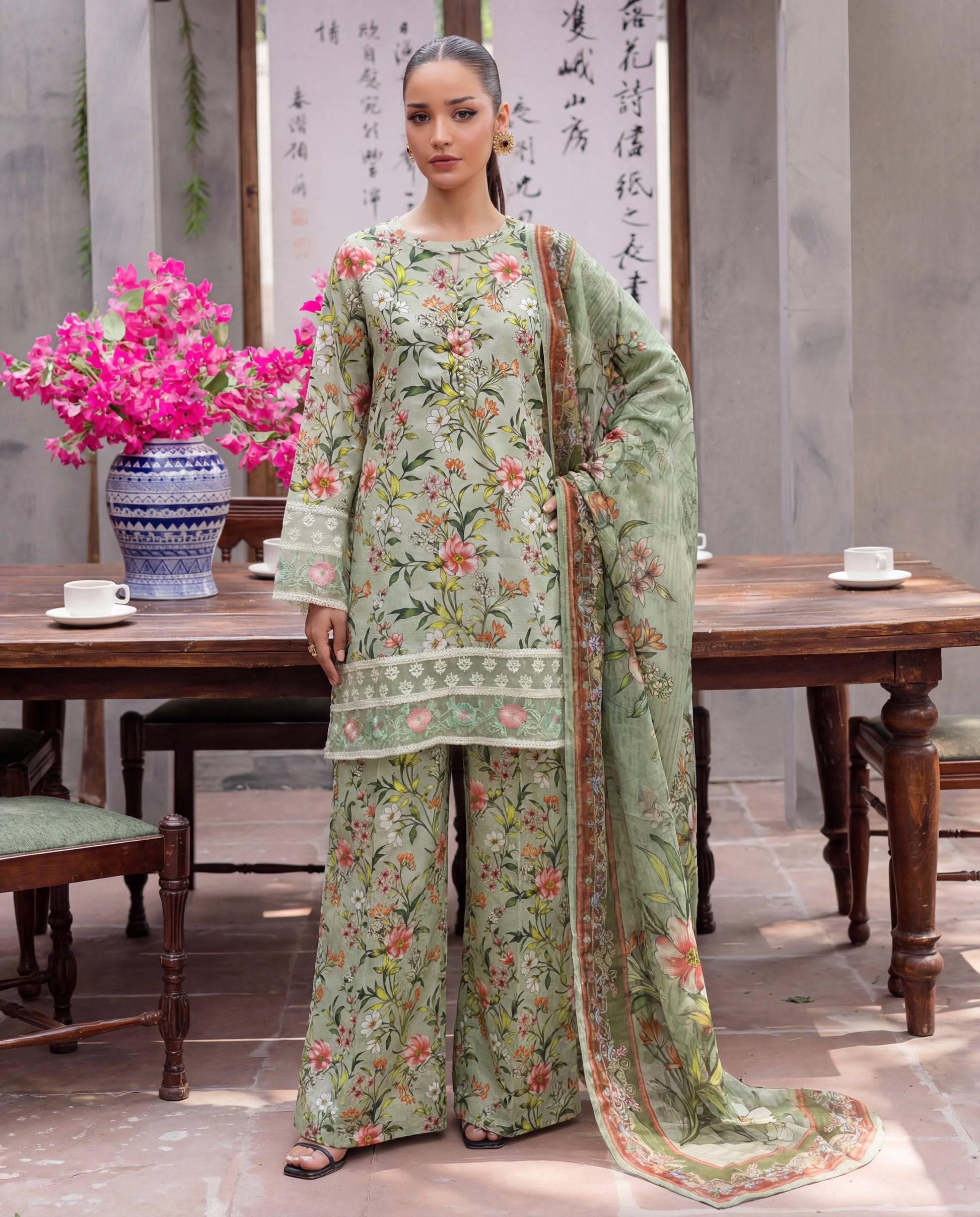 Habaab Premium Fabric Pakistani Summer Dresses - Sahiba-clothing - 1