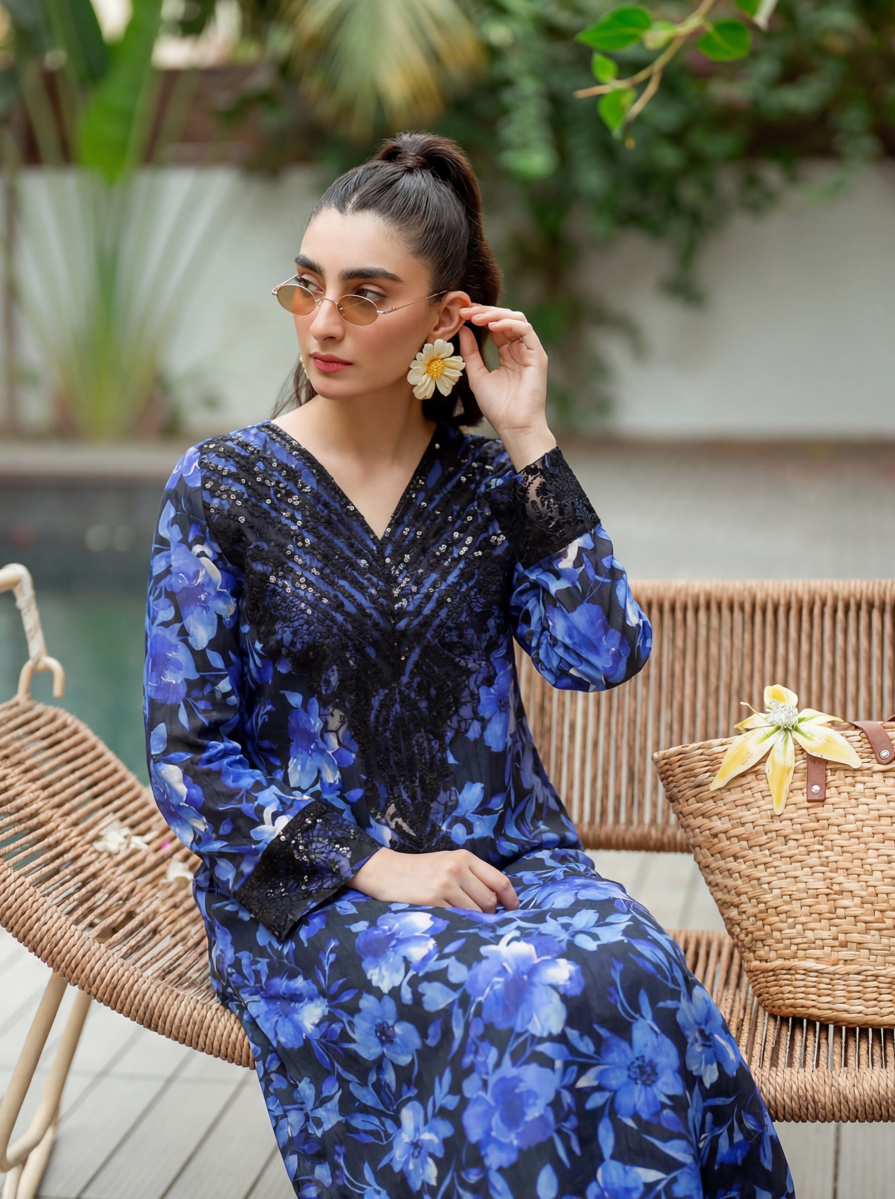 Pleasant Premium Fabric Pakistani Summer Dresses - Sahiba-clothing - 2