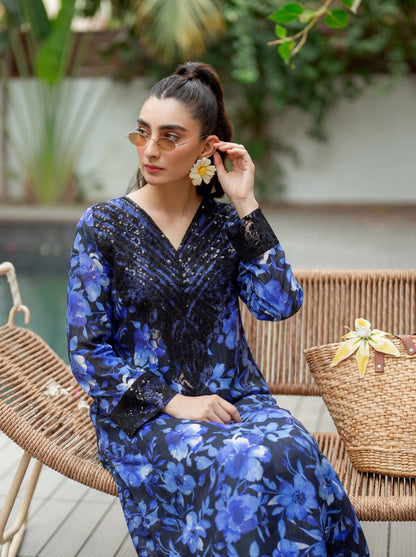 Pleasant Premium Fabric Pakistani Summer Dresses - Sahiba-clothing - 2