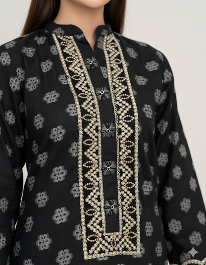 Zelve Premium Fabric Pakistani Summer Dresses - Sahiba-clothing - 2