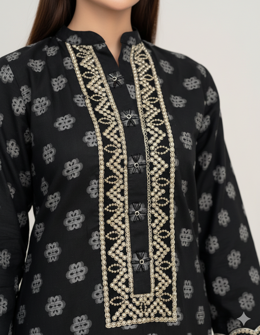 Zelve Premium Fabric Pakistani Summer Dresses - Sahiba-clothing - 2