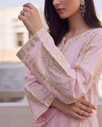 Qurbat Premium Fabric Pakistani Summer Dresses - Sahiba-clothing - 3