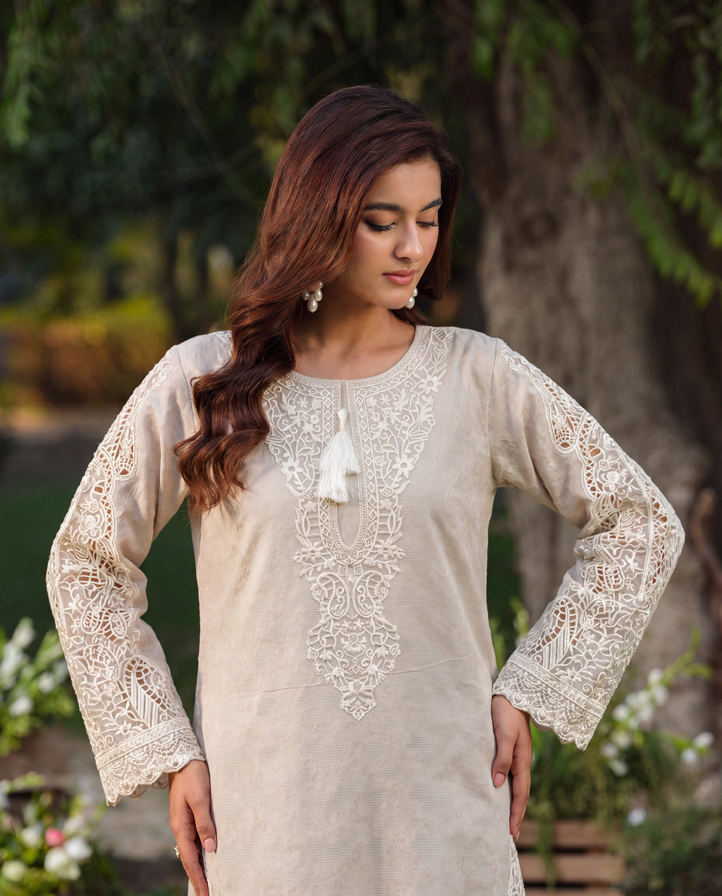 Cornflower Premium Fabric Pakistani Summer Dresses - Sahiba-clothing - 3