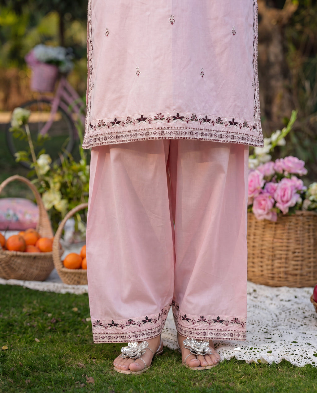 Champa Premium Fabric Pakistani Summer Dresses - Sahiba-clothing - 5