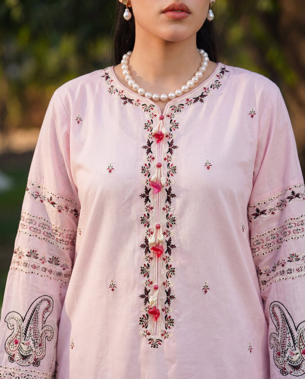 Champa Premium Fabric Pakistani Summer Dresses - Sahiba-clothing - 3