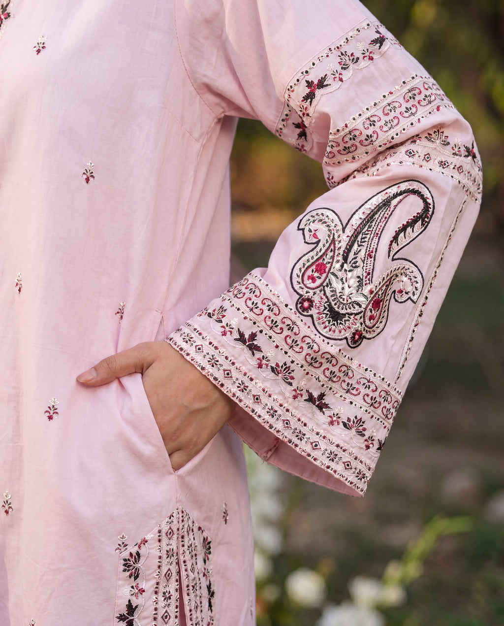 Champa Premium Fabric Pakistani Summer Dresses - Sahiba-clothing - 4