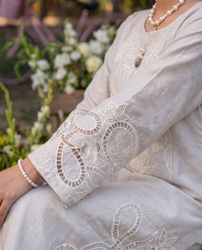 Clockleshell Premium Fabric Pakistani Summer Dresses - Sahiba-clothing - 5