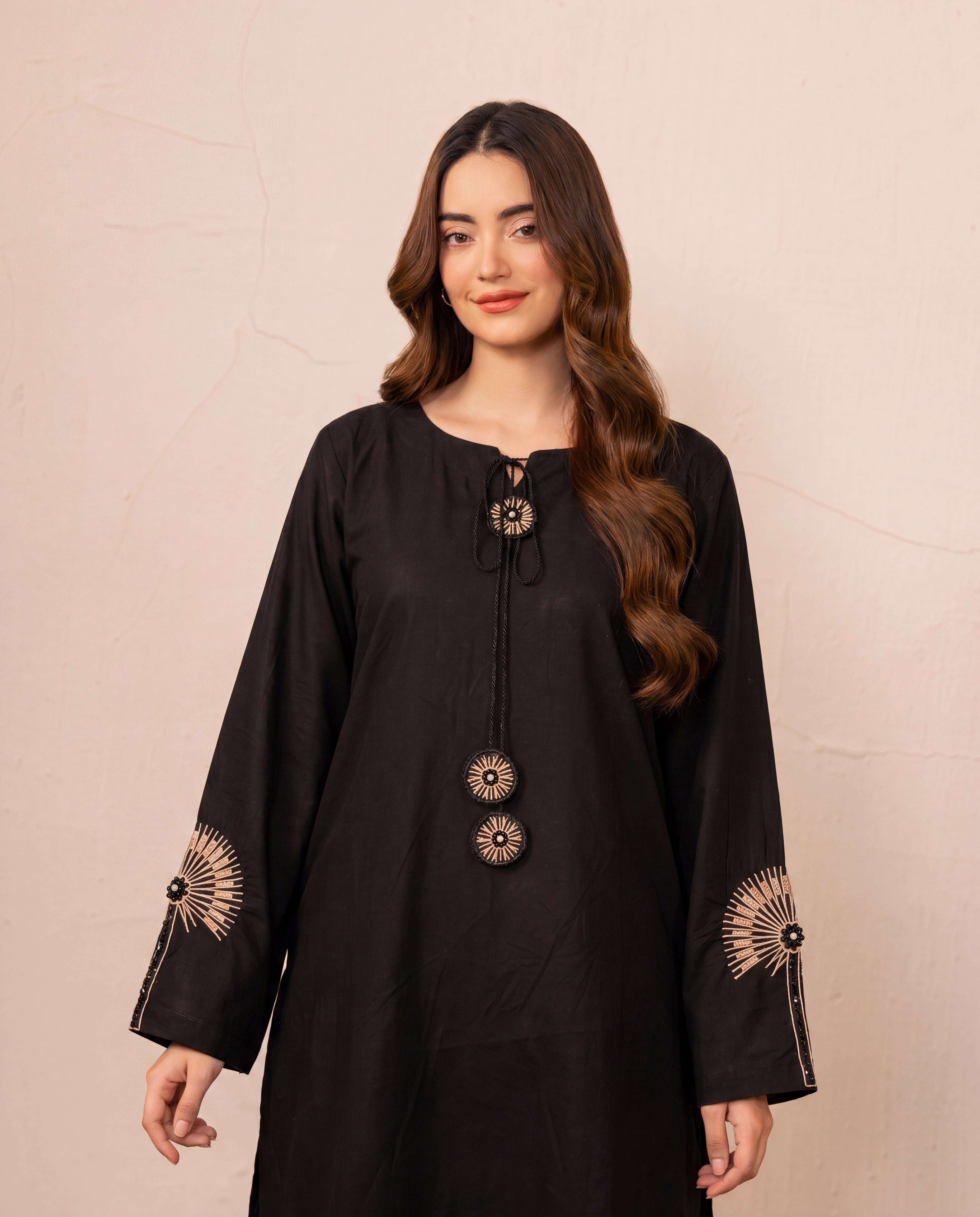 Black-Magic Premium Fabric Pakistani Summer Dresses - Sahiba-clothing - 5