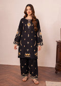 Rehaab Black Premium Fabric Pakistani Summer Dresses - Sahiba-clothing - 1