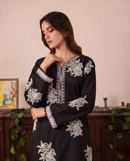 Rustic Premium Fabric Pakistani Summer Dresses - Sahiba-clothing - 3