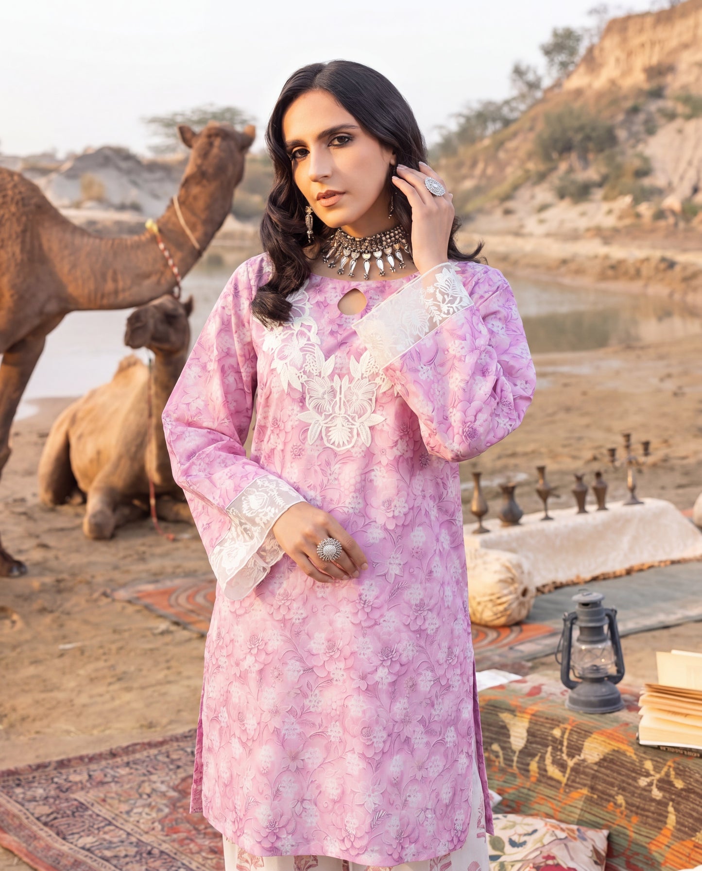 Zivaa Premium Fabric Pakistani Summer Dresses - Sahiba-clothing - 3
