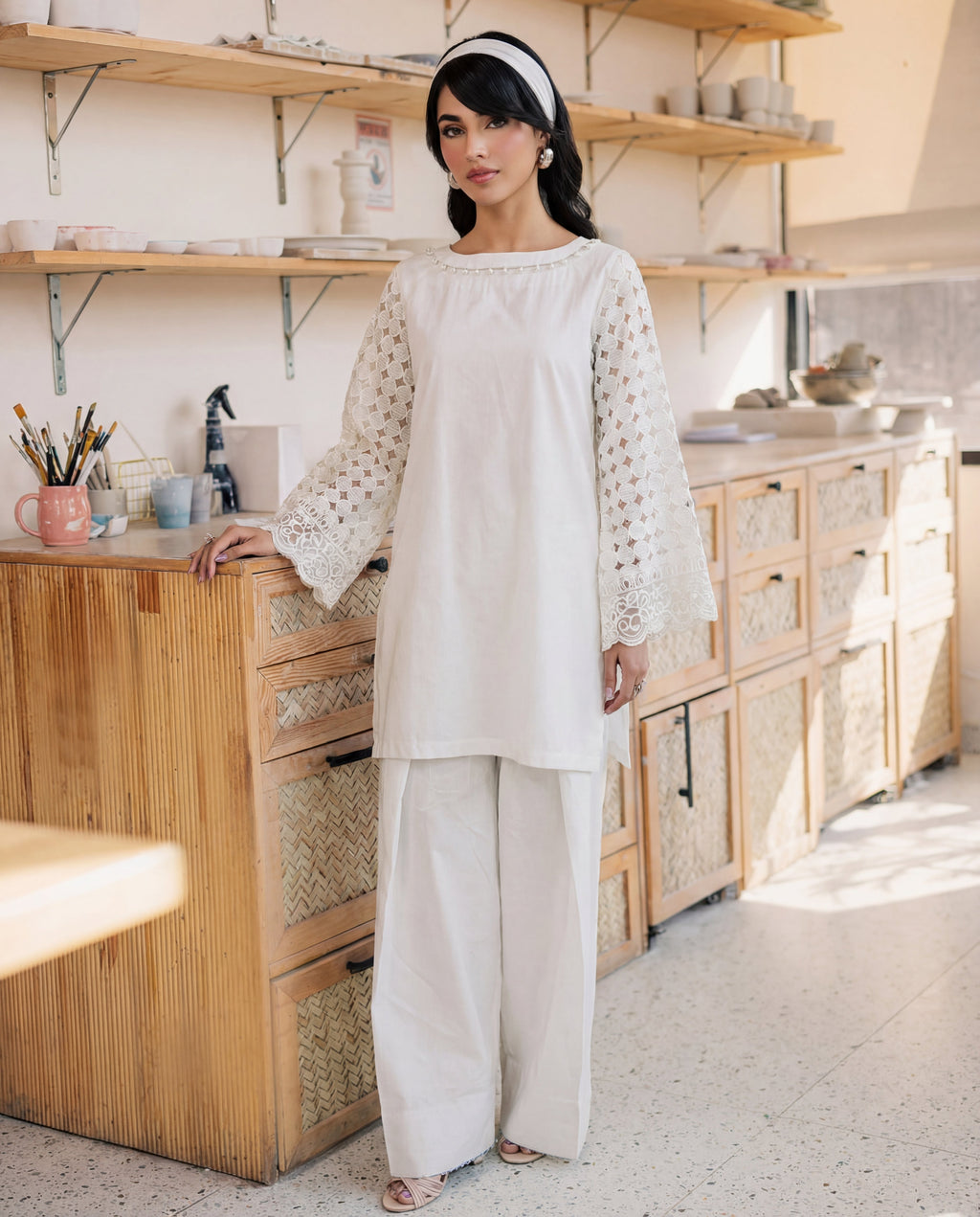 zavira Premium Fabric Pakistani Summer Dresses - Sahiba-clothing - 1