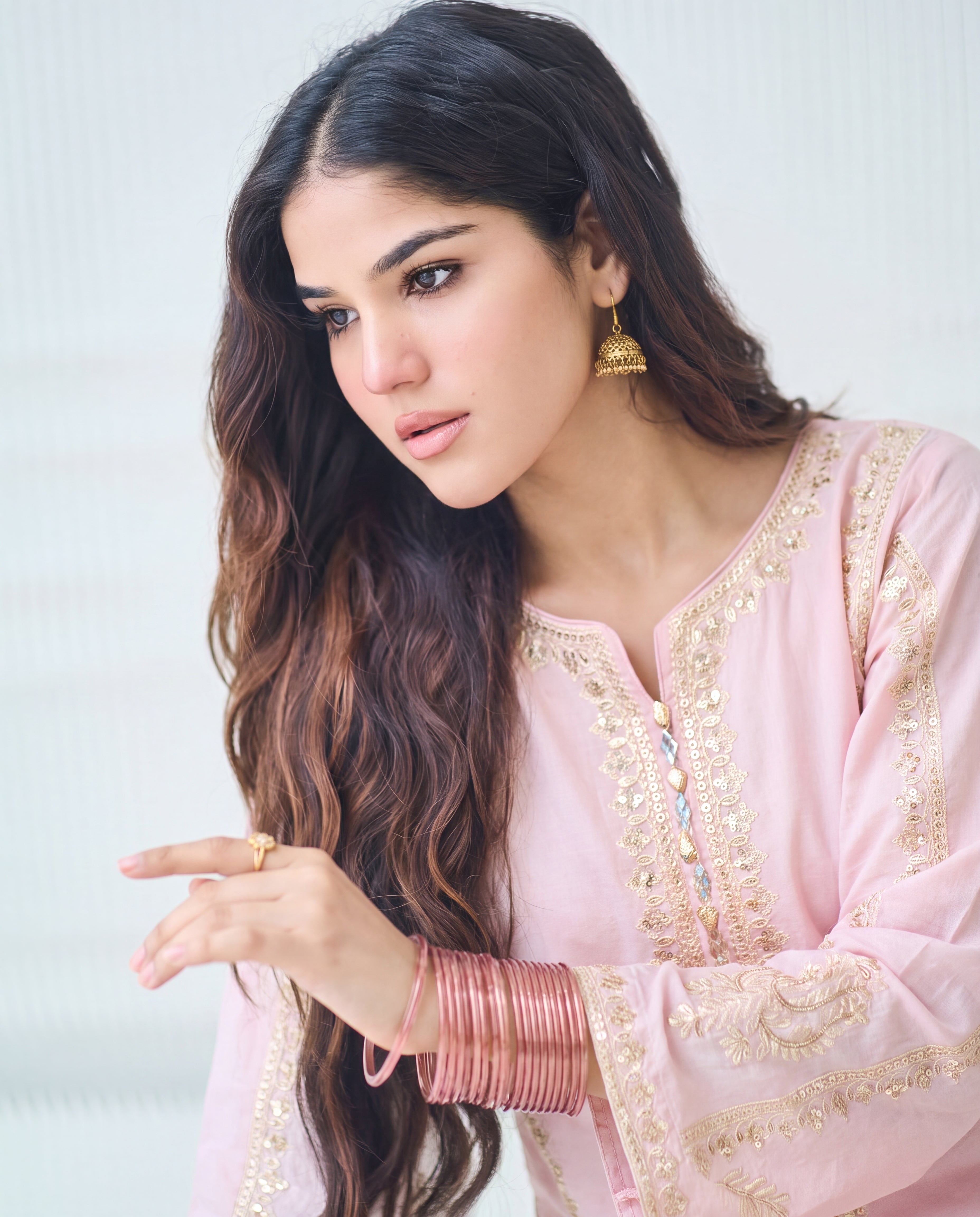 Qurbat Premium Fabric Pakistani Summer Dresses - Sahiba-clothing - 2