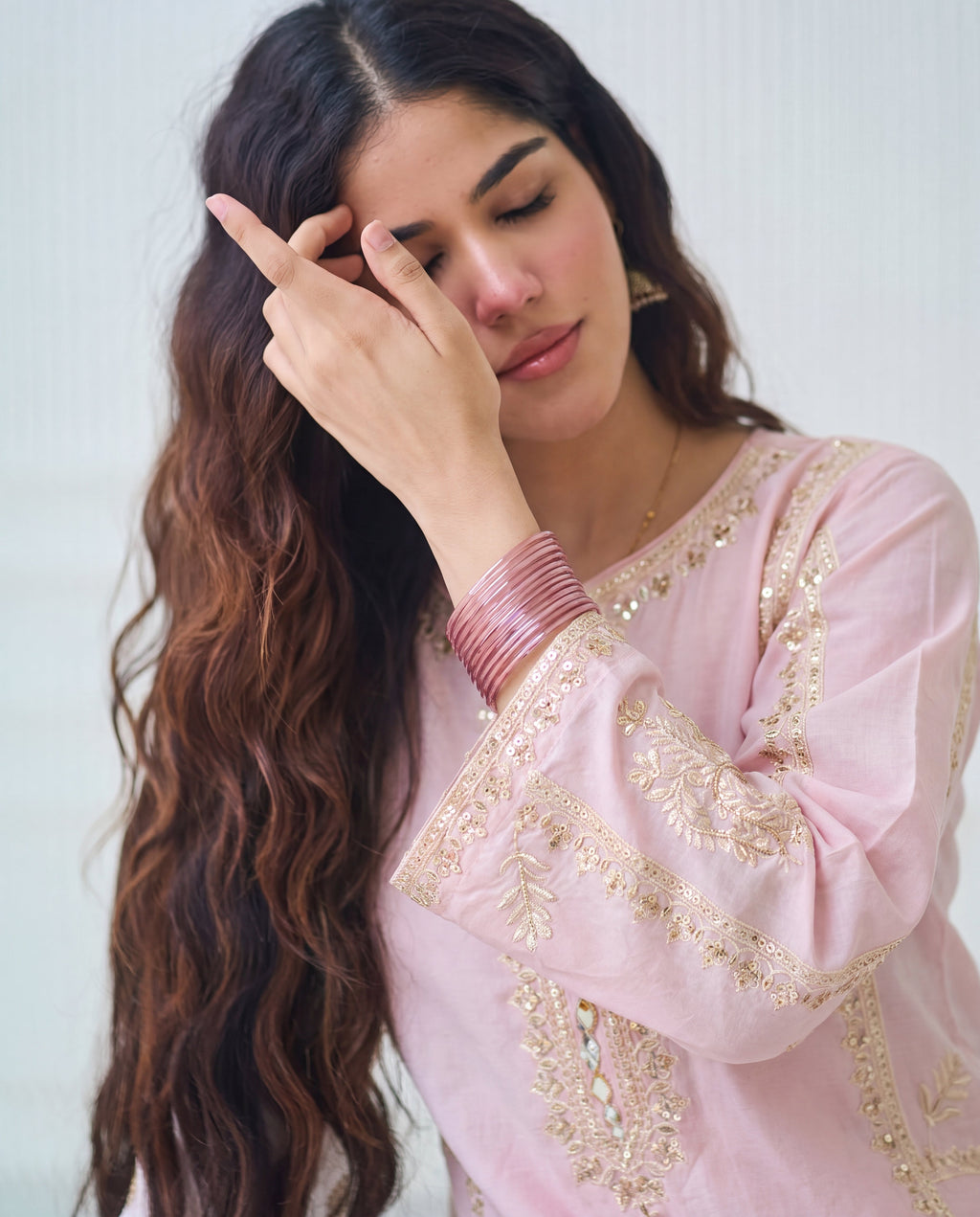 Qurbat Premium Fabric Pakistani Summer Dresses - Sahiba-clothing - 3