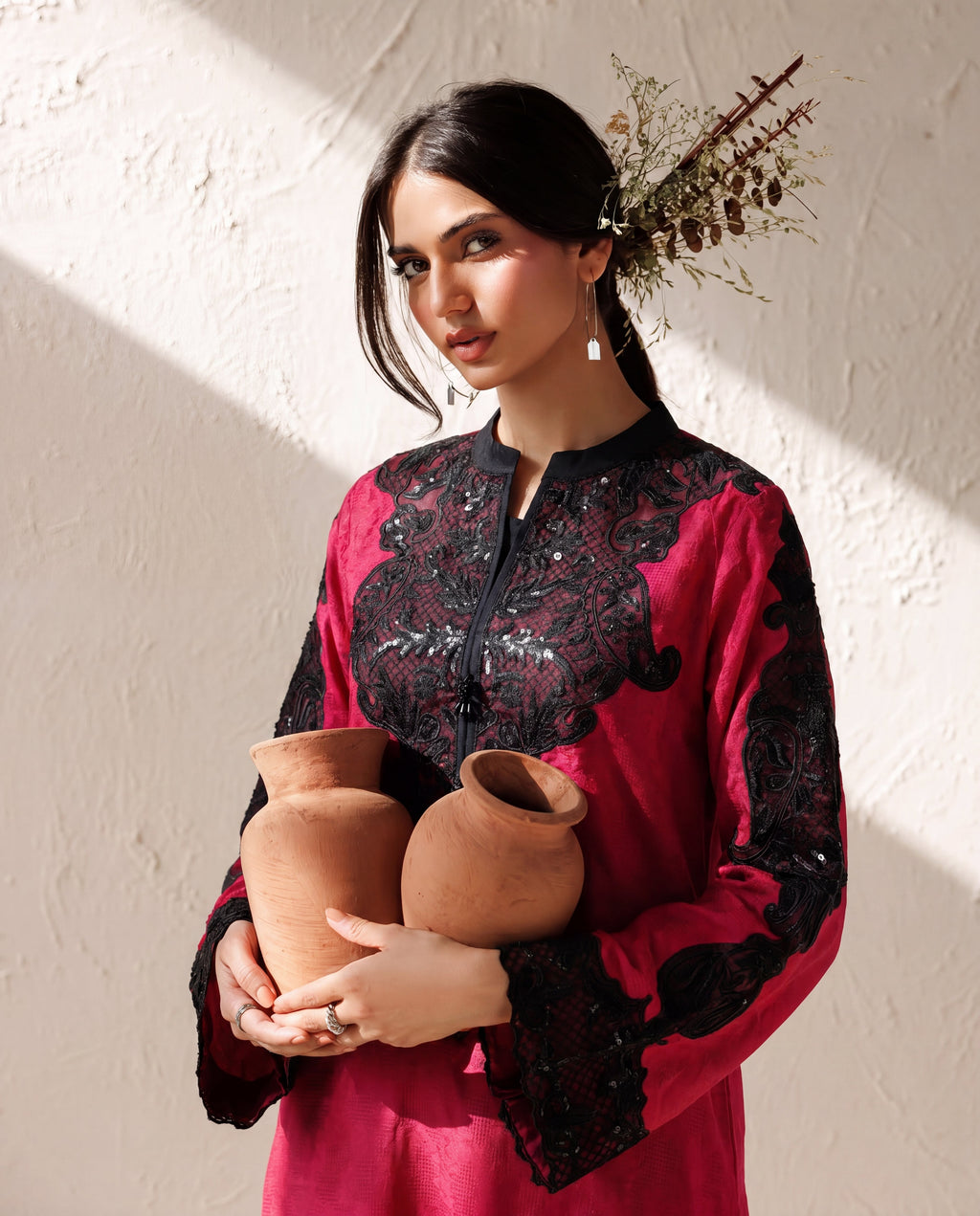 Gul-e-Lala Premium Fabric Pakistani Summer Dresses - Sahiba-clothing - 7