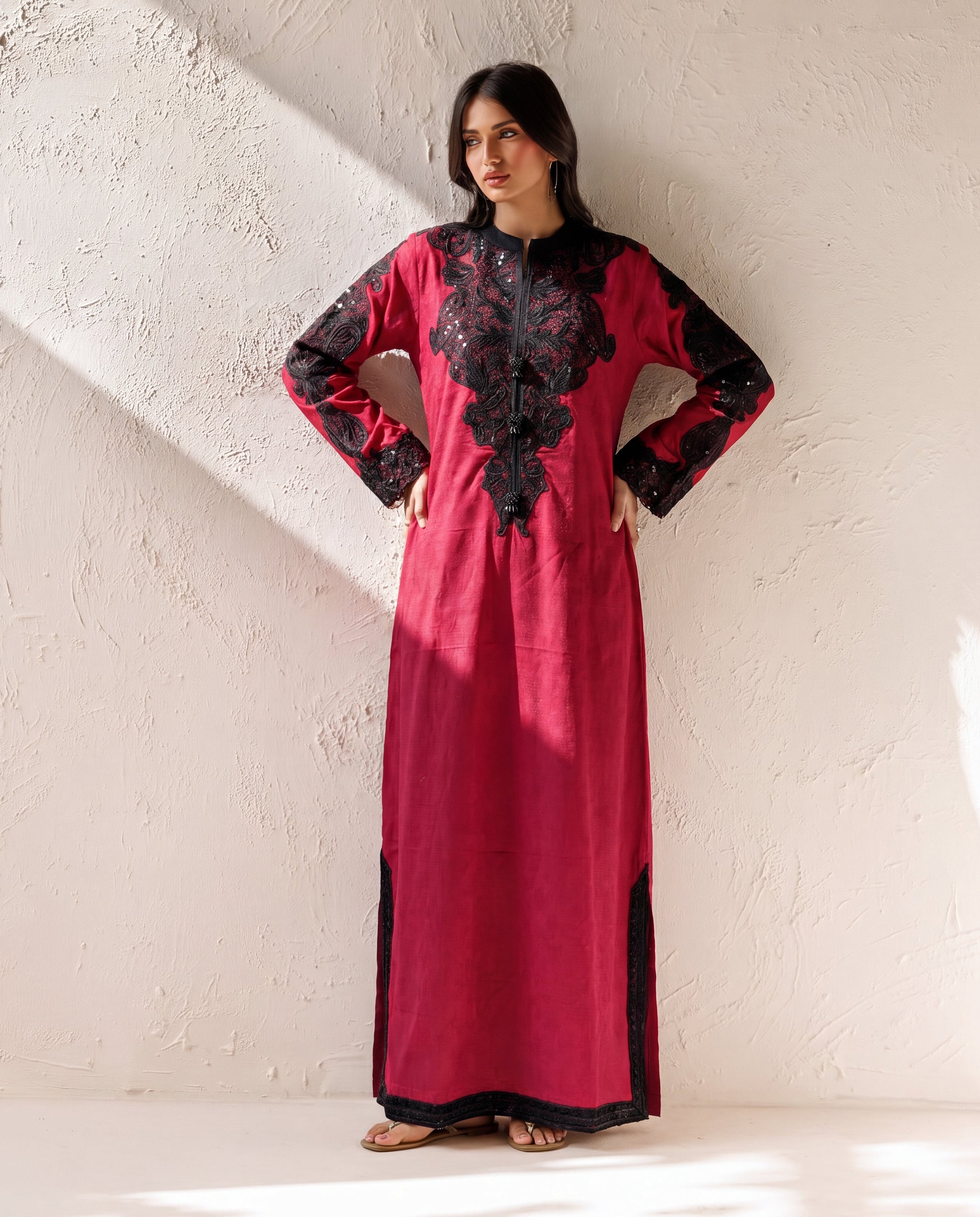 Gul-e-Lala Premium Fabric Pakistani Summer Dresses - Sahiba-clothing - 1