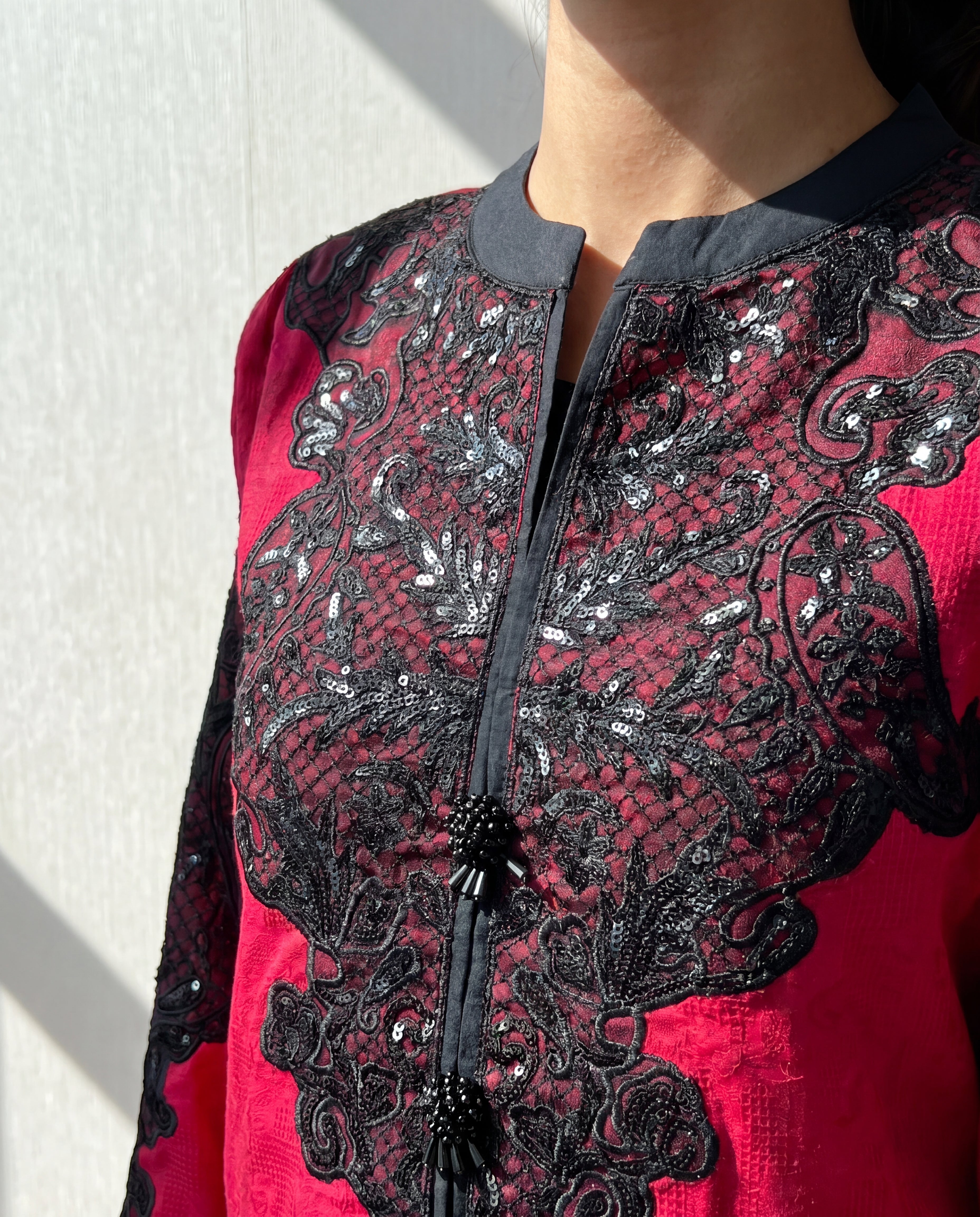 Gul-e-Lala Premium Fabric Pakistani Summer Dresses - Sahiba-clothing - 3