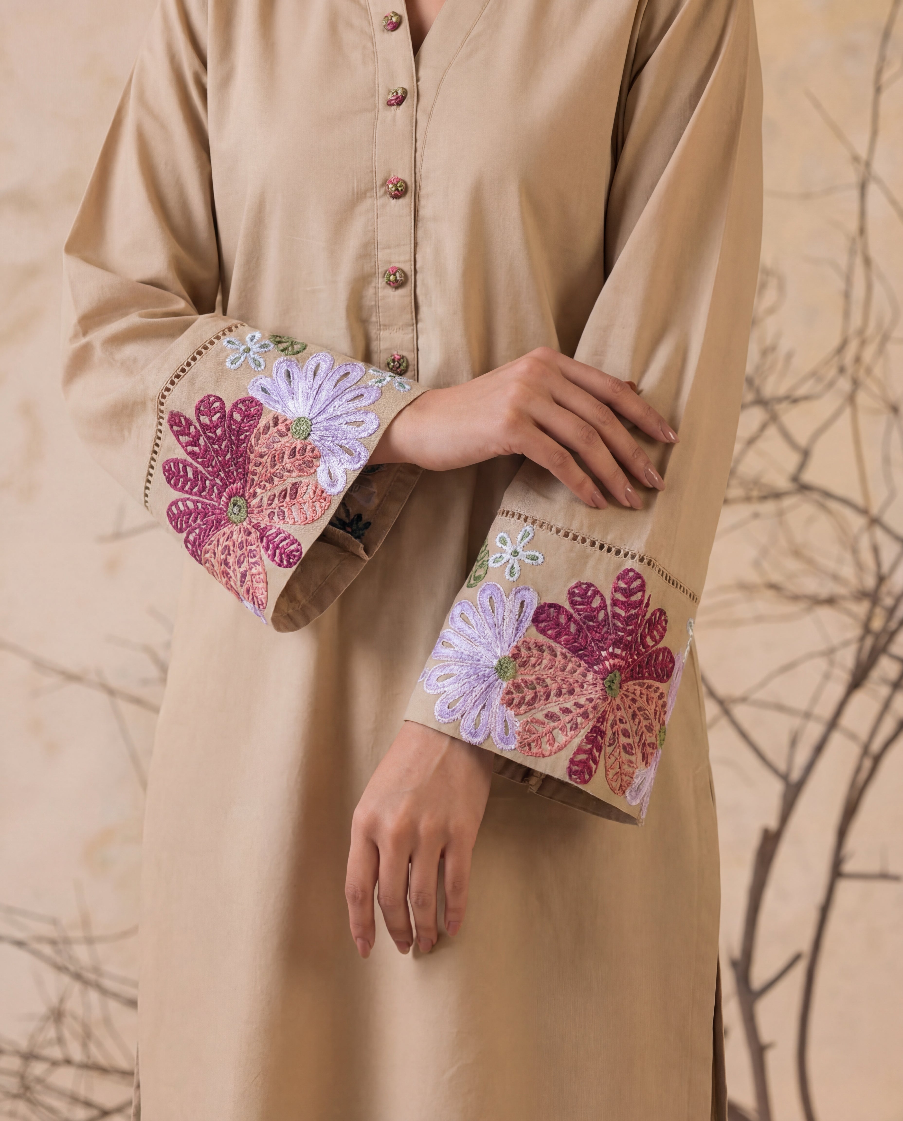 Gilla Skin Premium Fabric Pakistani Summer Dresses - Sahiba-clothing - 6