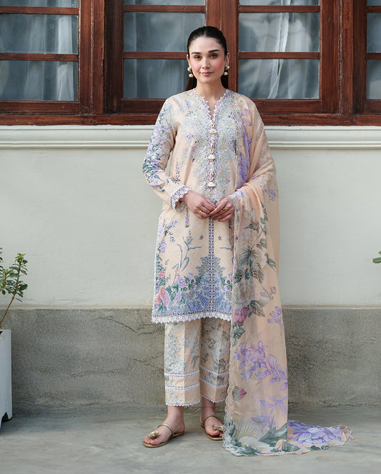 Gentle Breeze Organza Women Clothing - Roheenaz - 1